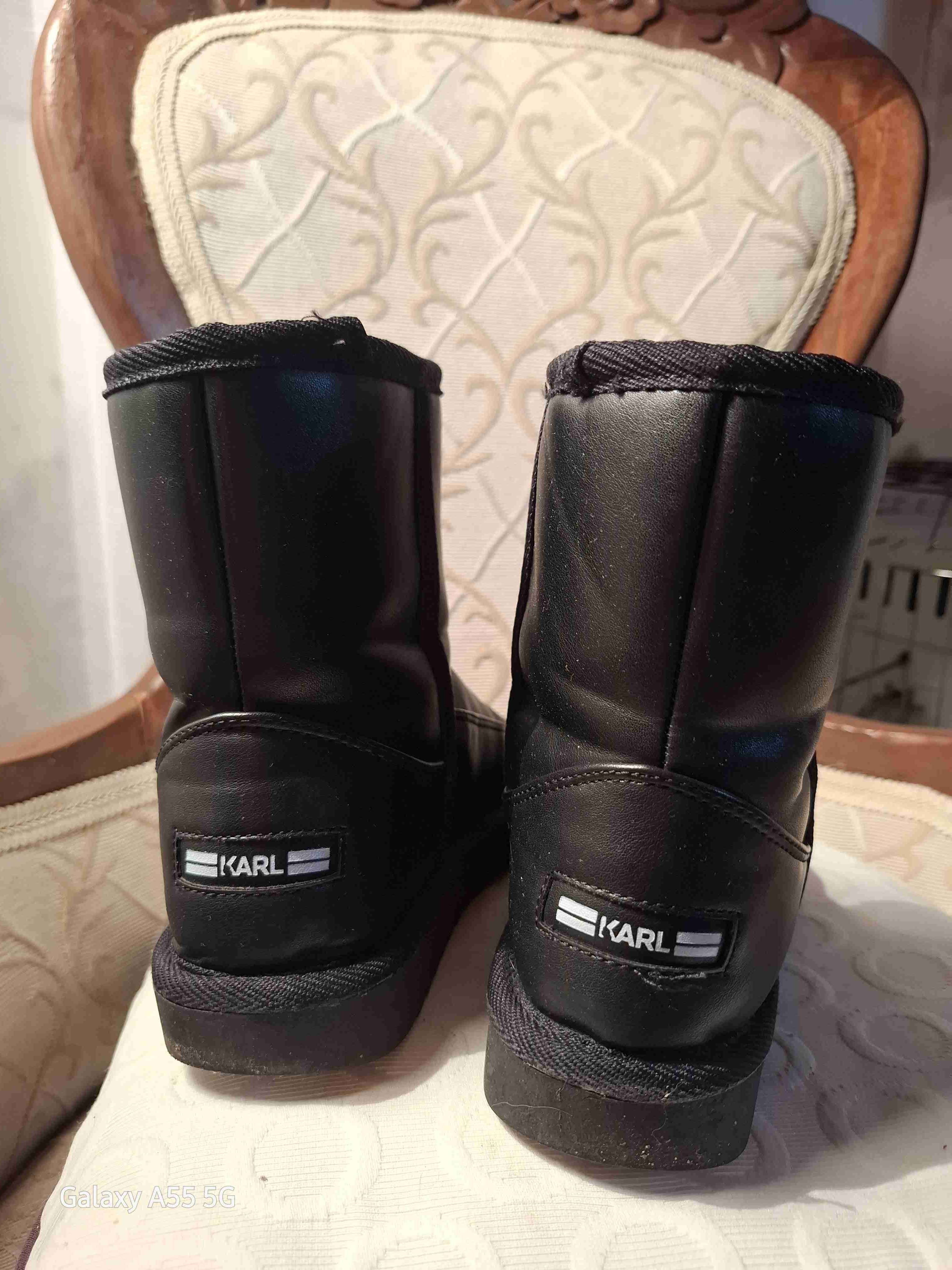 Botas negras Karl Lagerfeld - miniatura 4