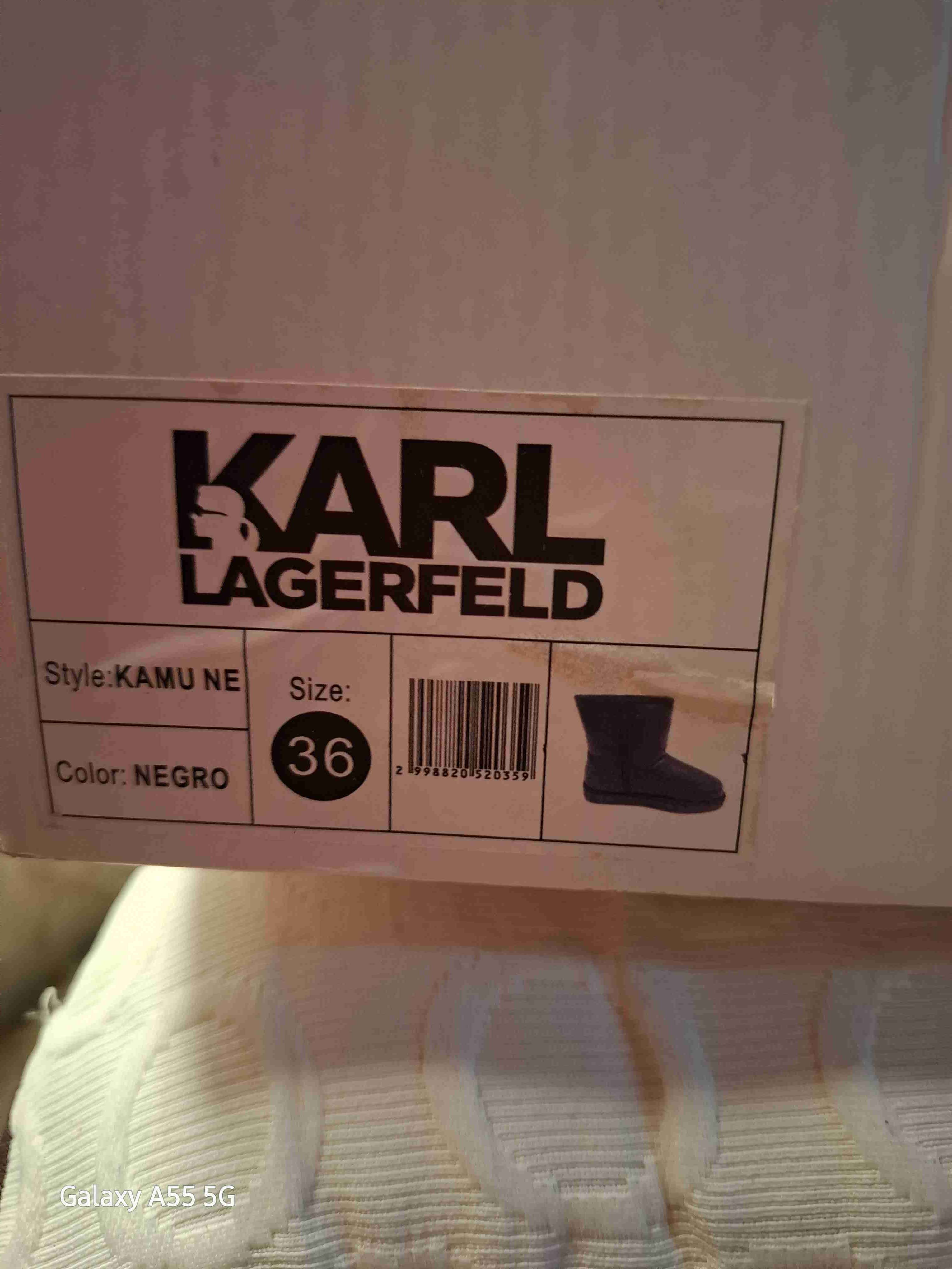 Botas negras Karl Lagerfeld - miniatura 6