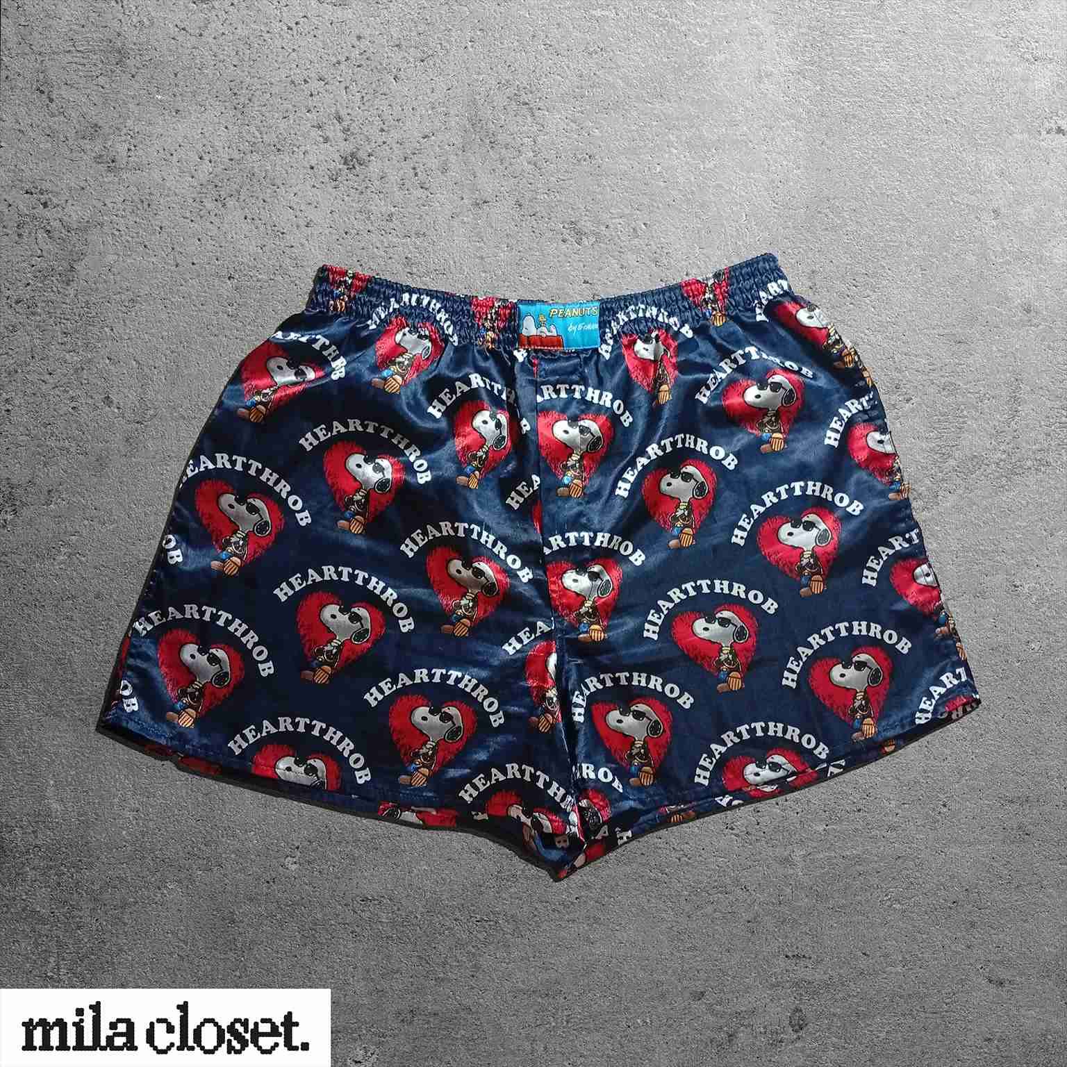 Short Boxer Snoopy Corazones - miniatura 1