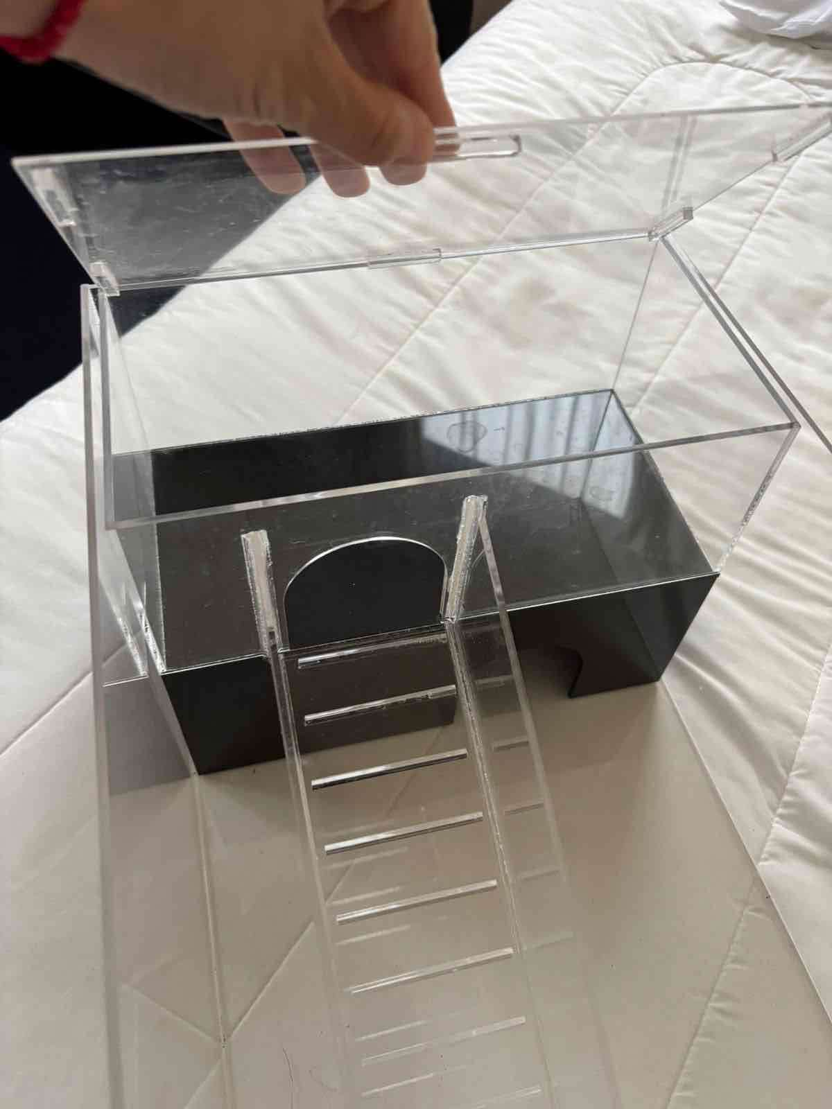 Puente de acrílico para hámster o erizo - miniatura 2