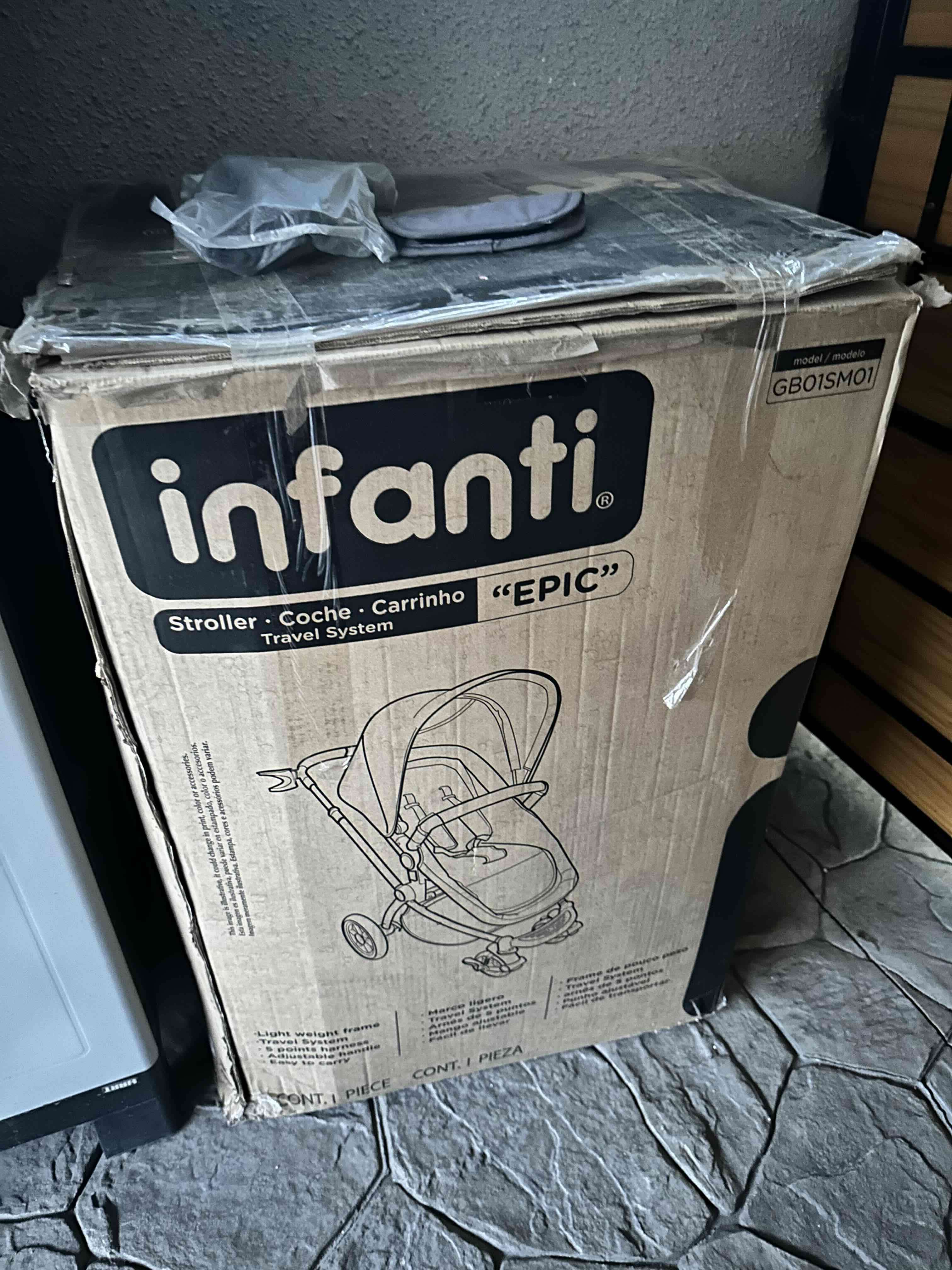 Coche de bebé Infanti gris - 5