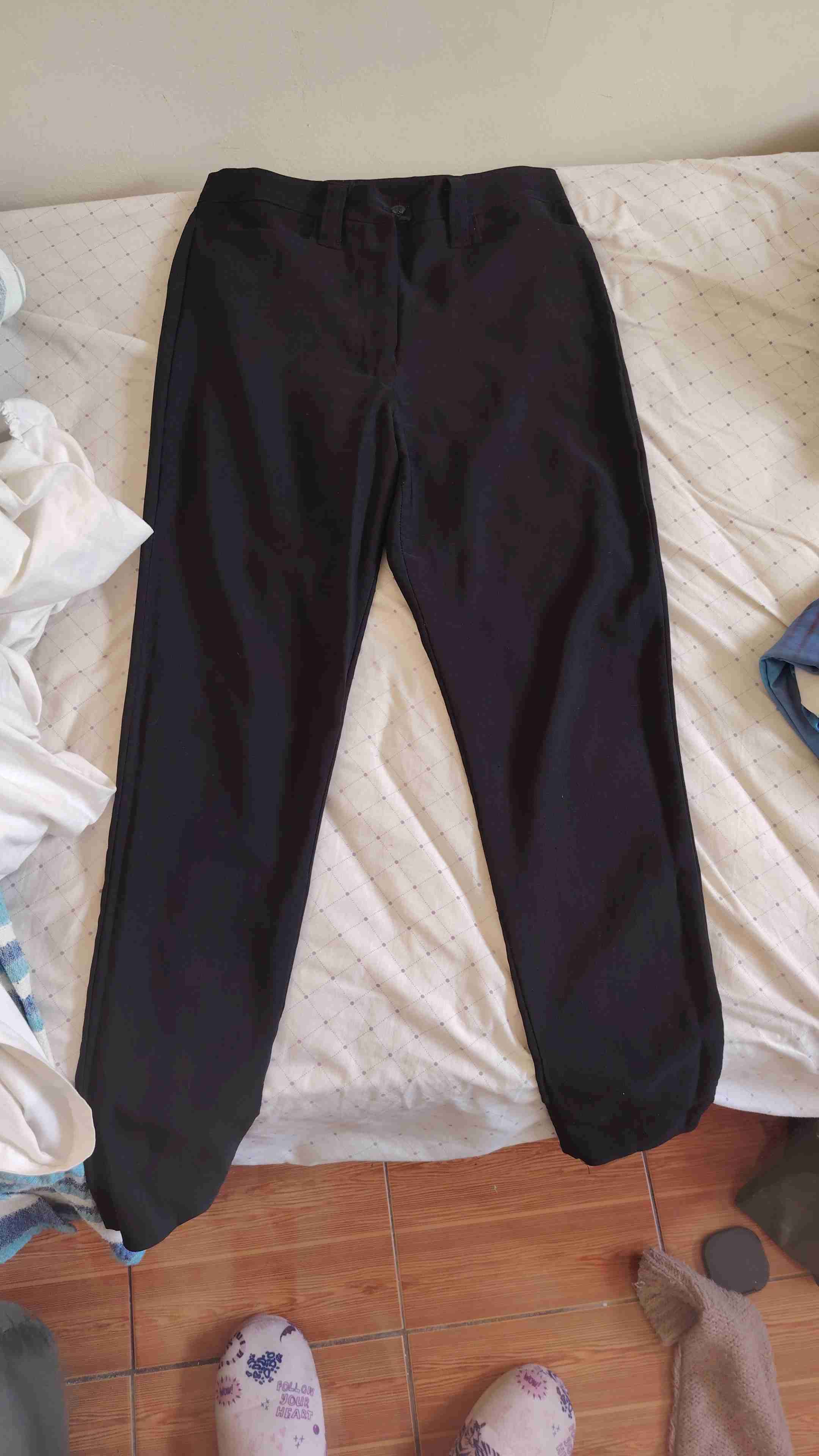 Pantalones negros de vestir