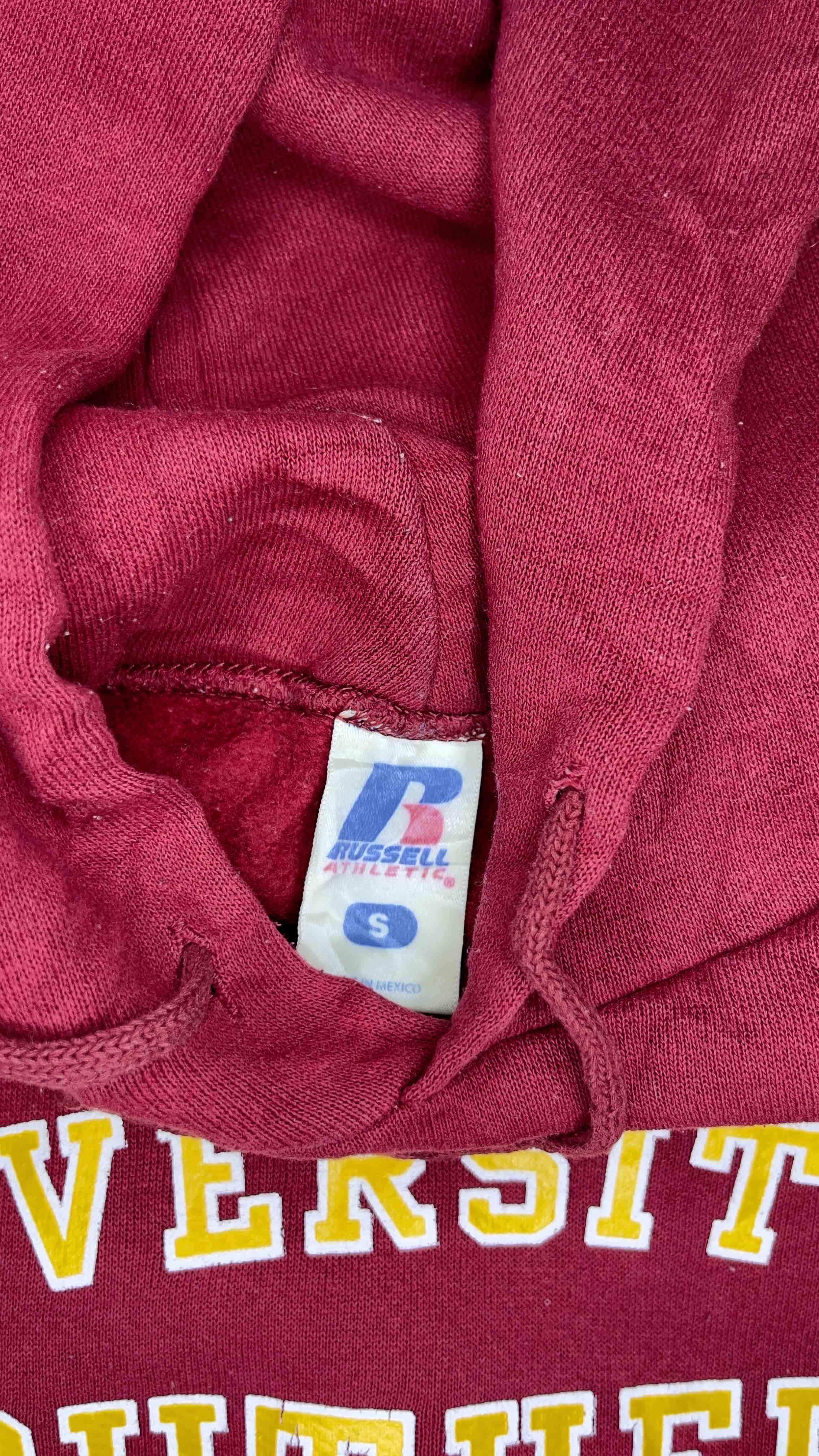 Polerón burdeos Russell Athletic - miniatura 1