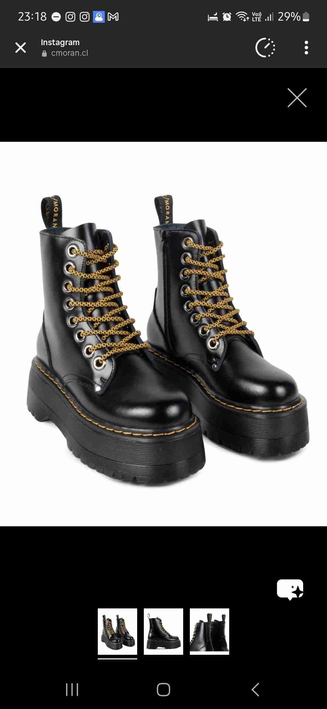 Botines cmoran talla 35 nuevos - 1