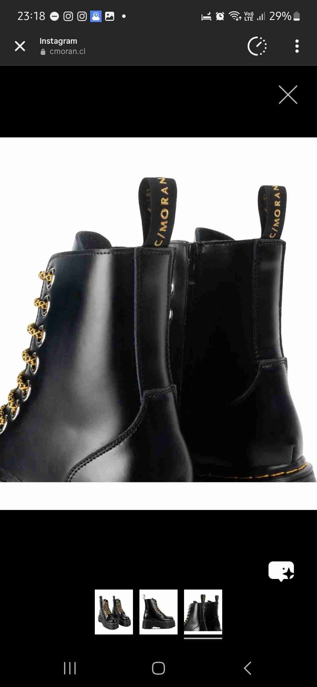 Botines cmoran talla 35 nuevos - 3