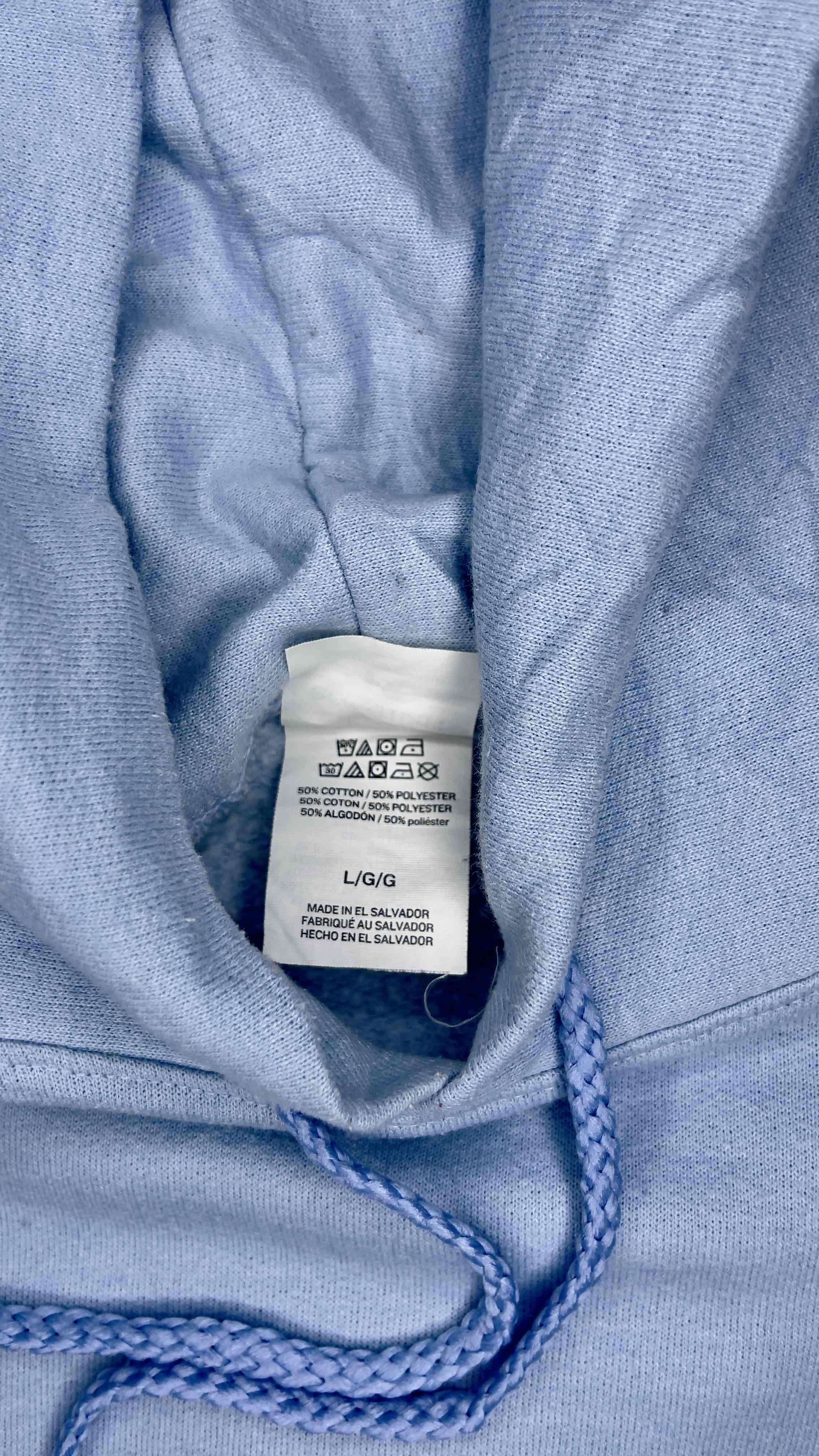 Polerón Celeste de algodón - miniatura 1