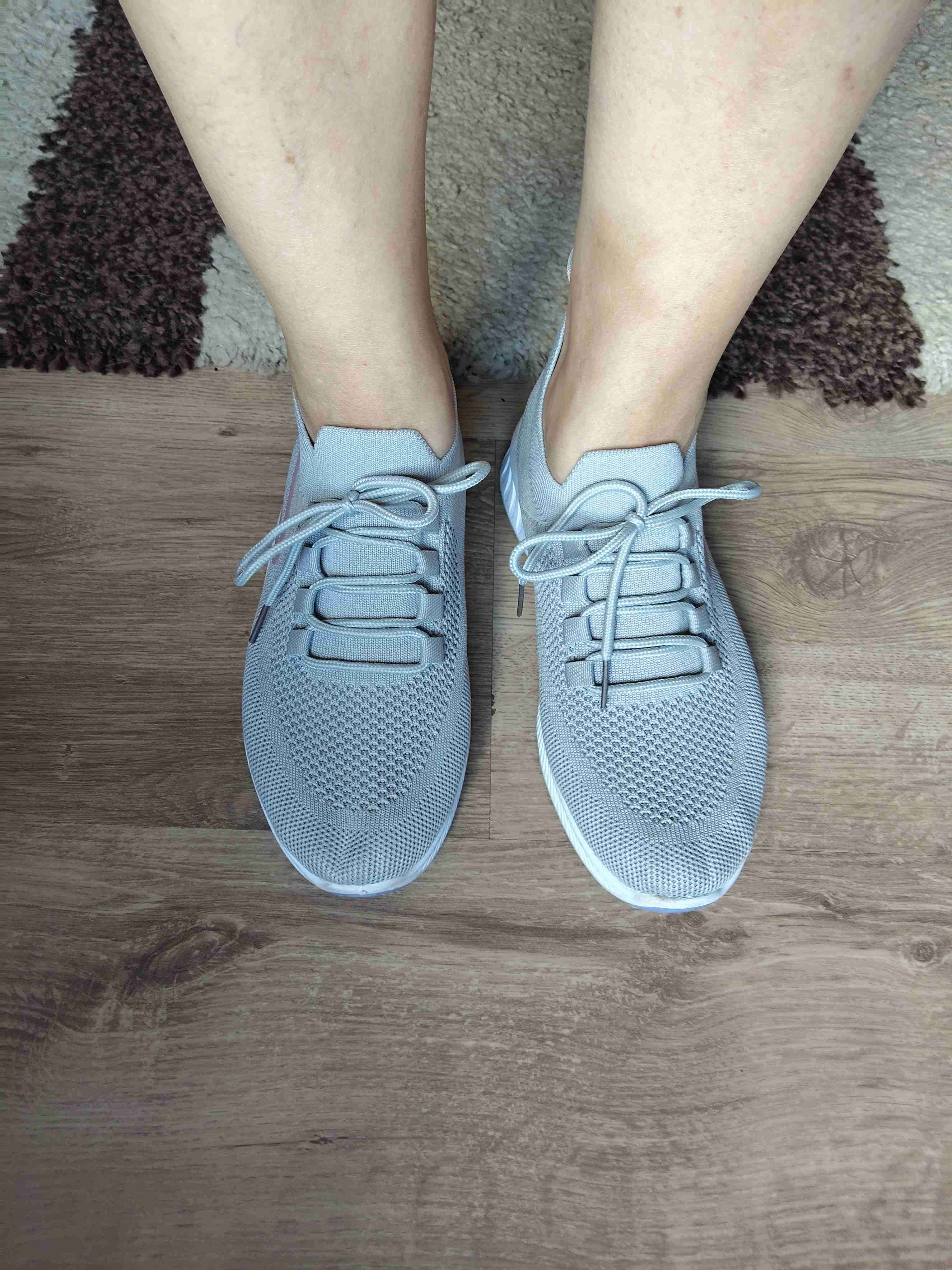 Zapatillas deportivas grises mujer - miniatura 2
