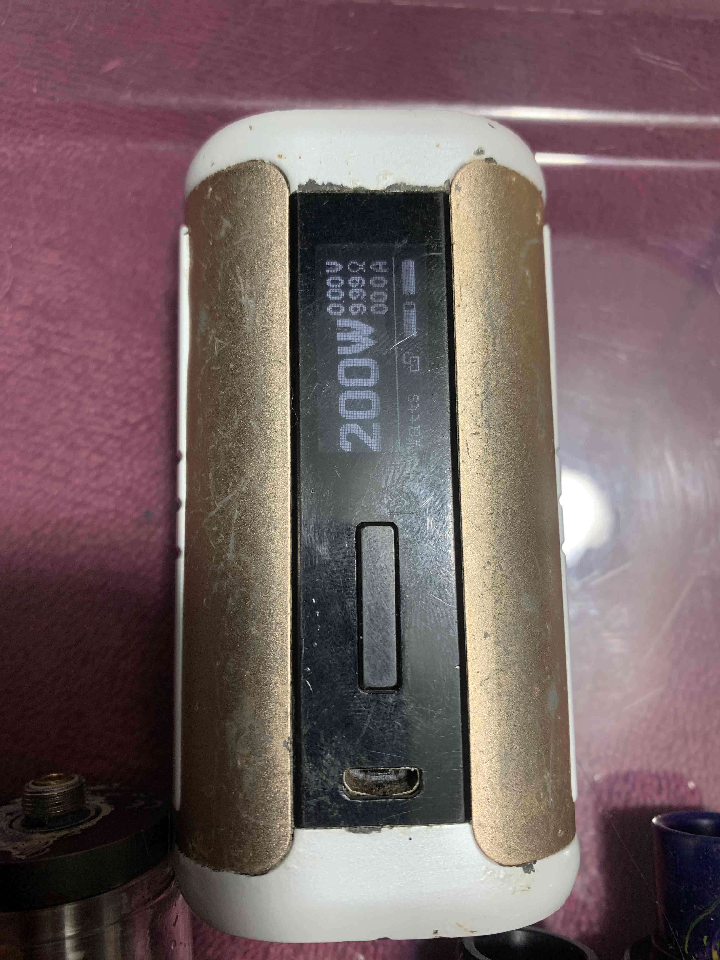 Mod de vape 200W usado - miniatura 5