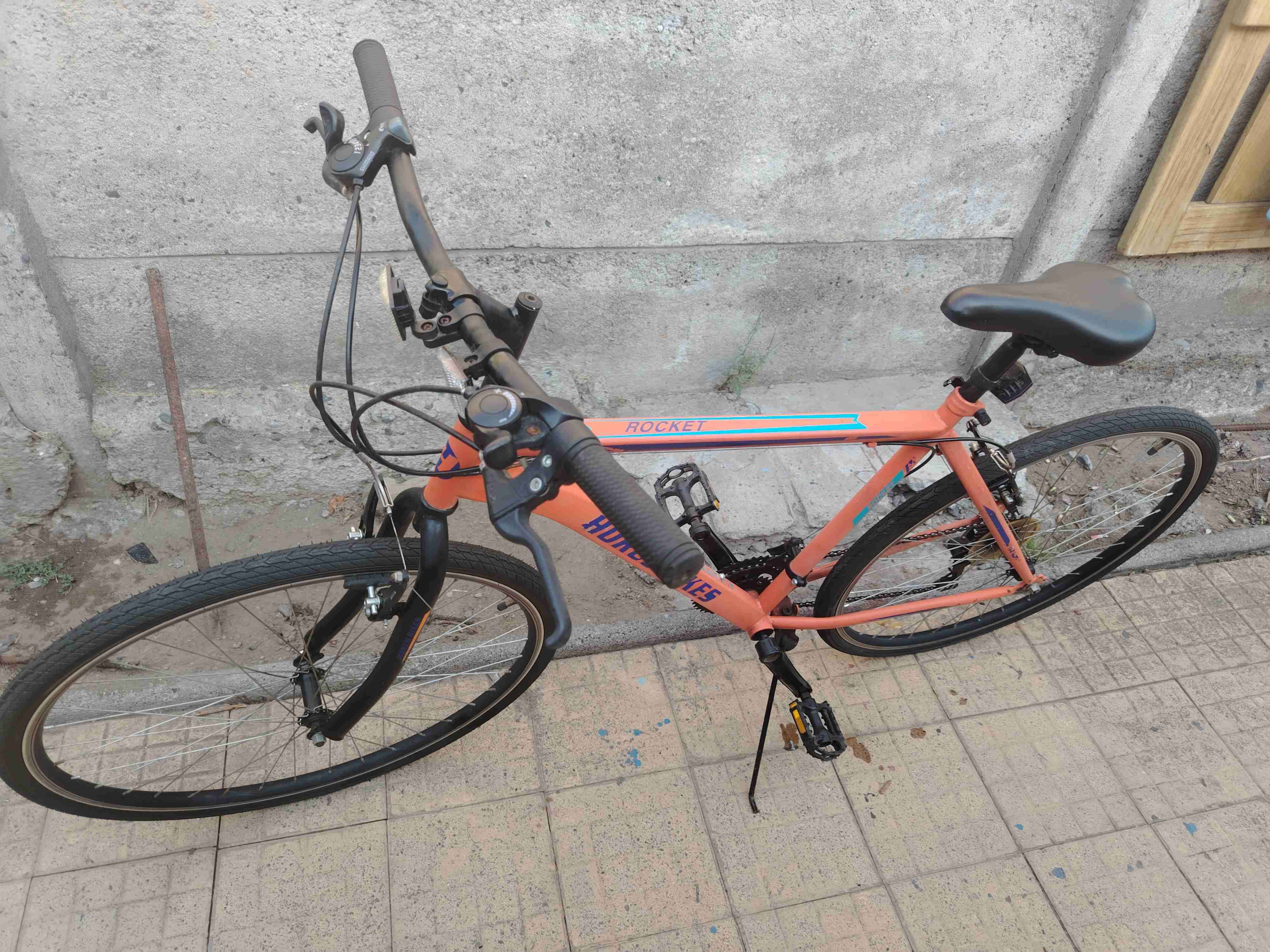 Bicicleta urbana naranja Horus - 2