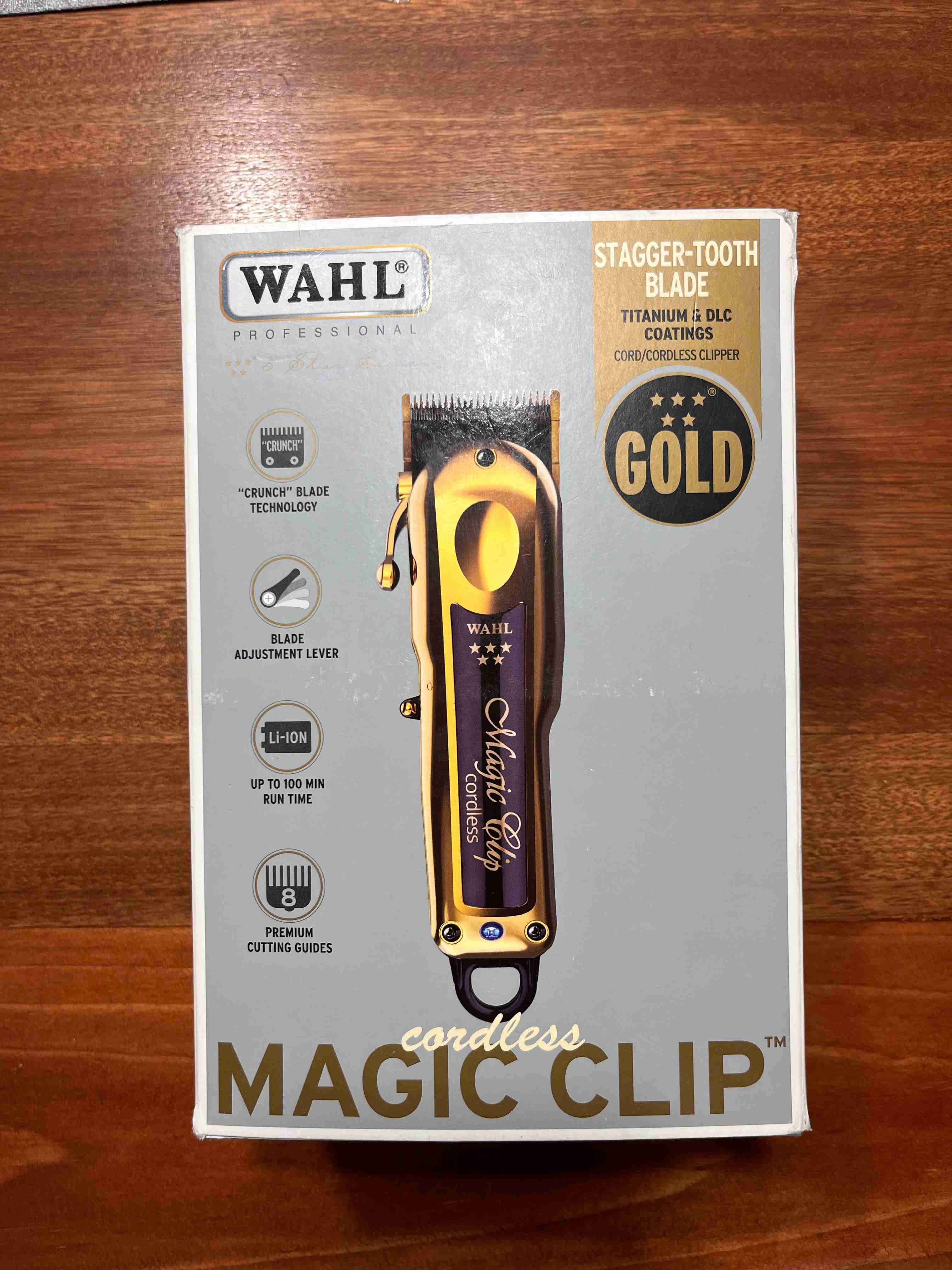 Máquina de cortar cabello Wahl dorada - miniatura 1