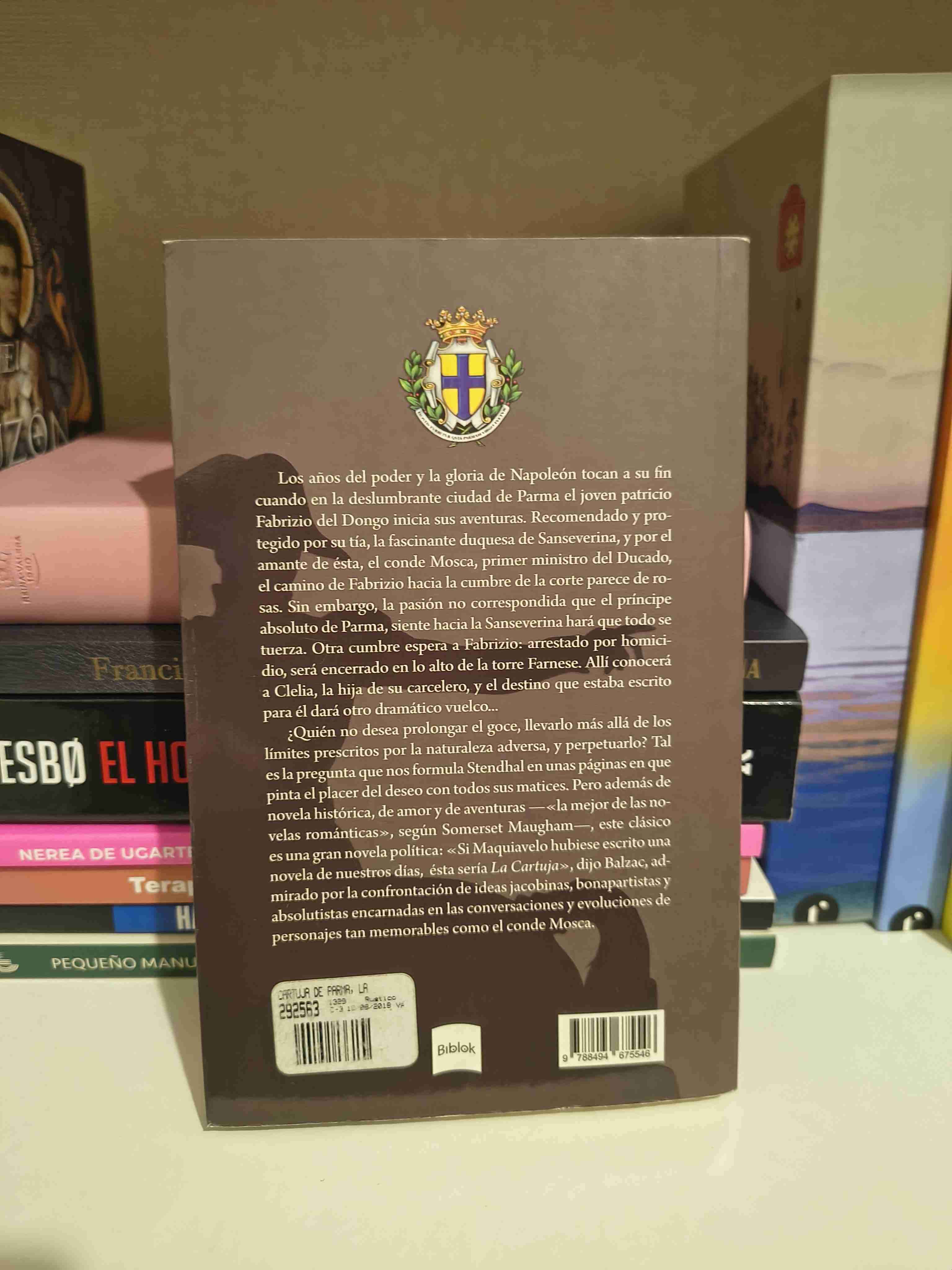 Libro La Cartuja de Parma - 2