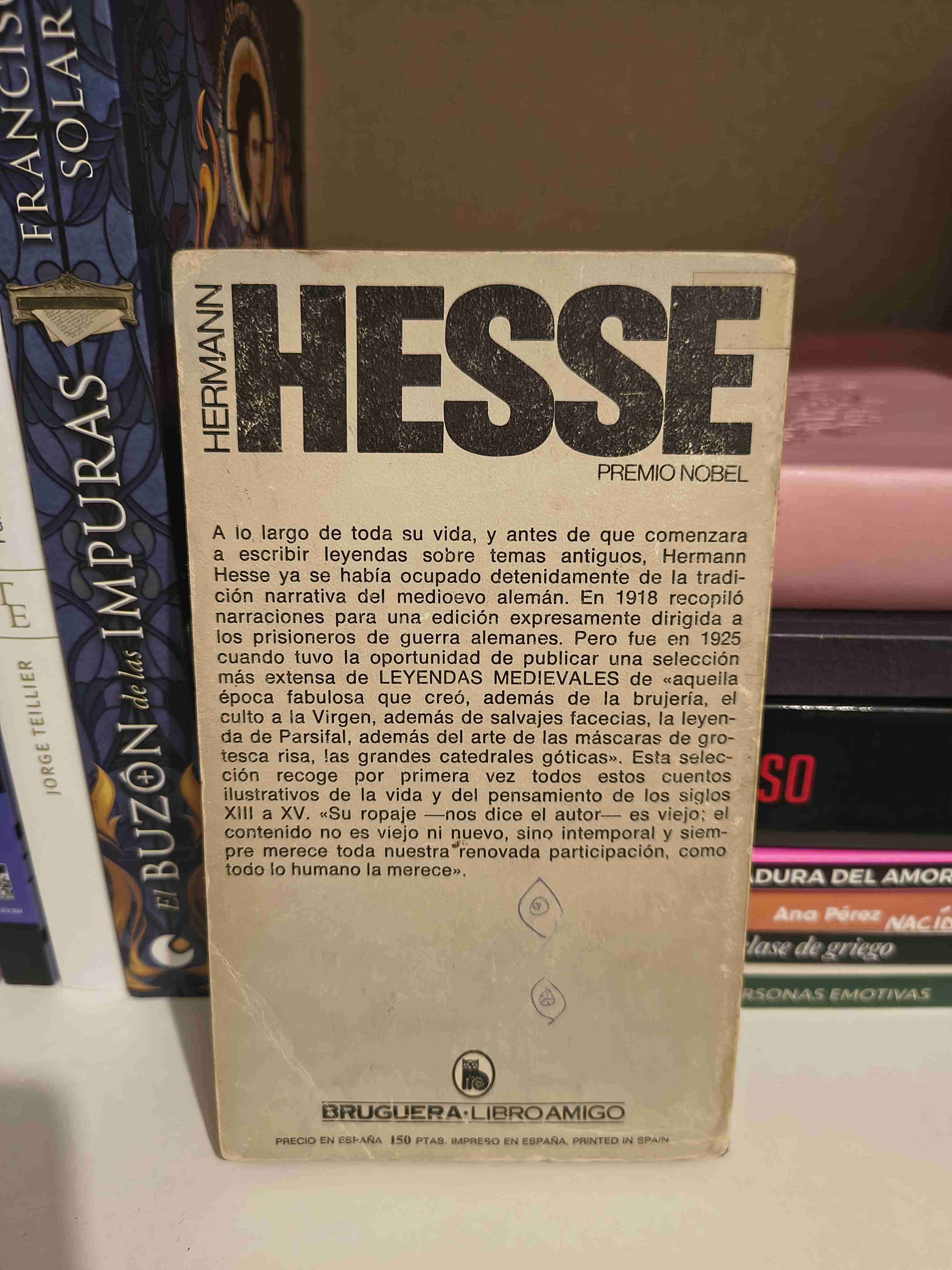 Libro 'Leyendas Medievales' de Hermann Hesse - 2