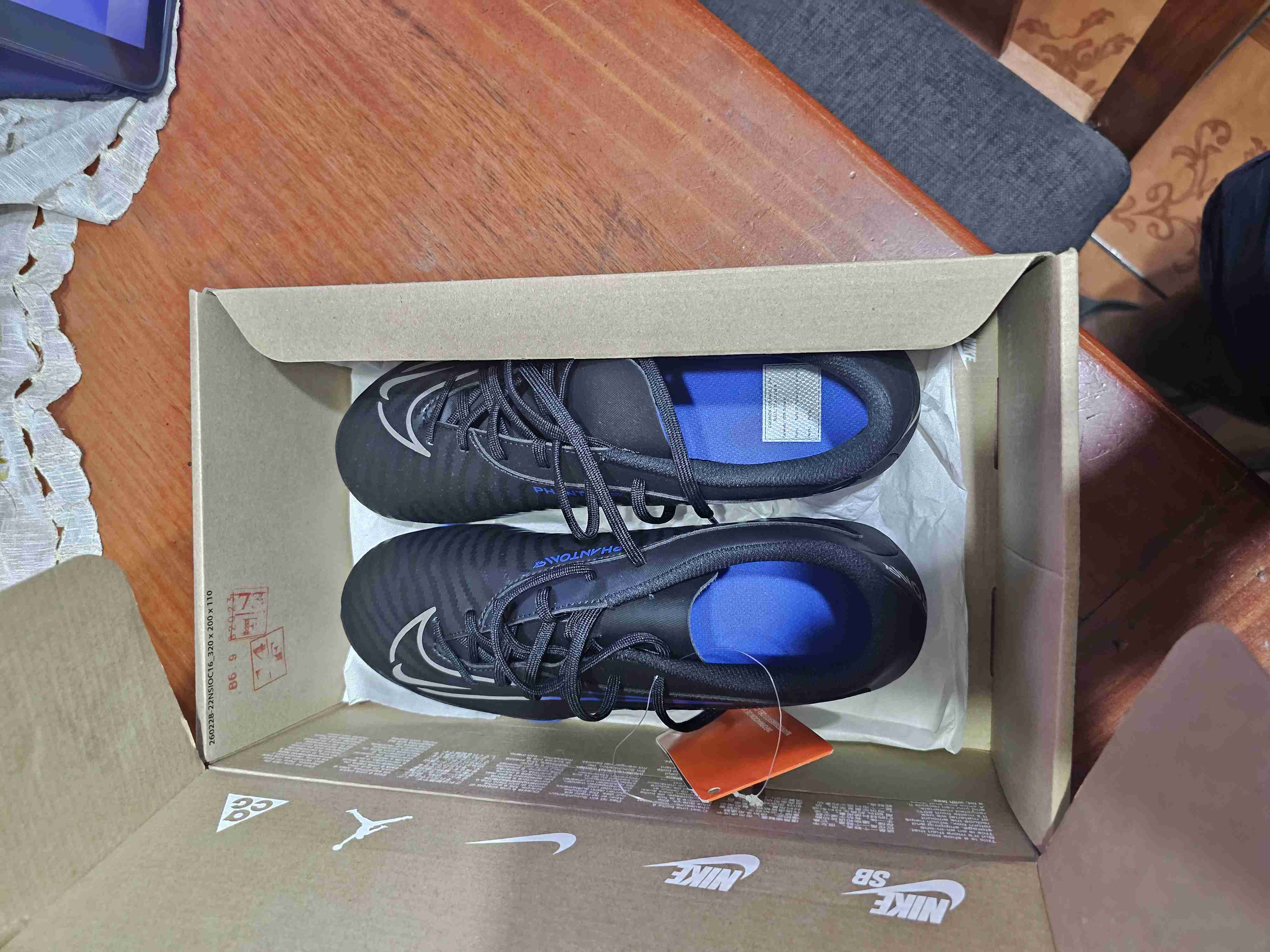 Zapatillas deportivas Nike negras - miniatura 1