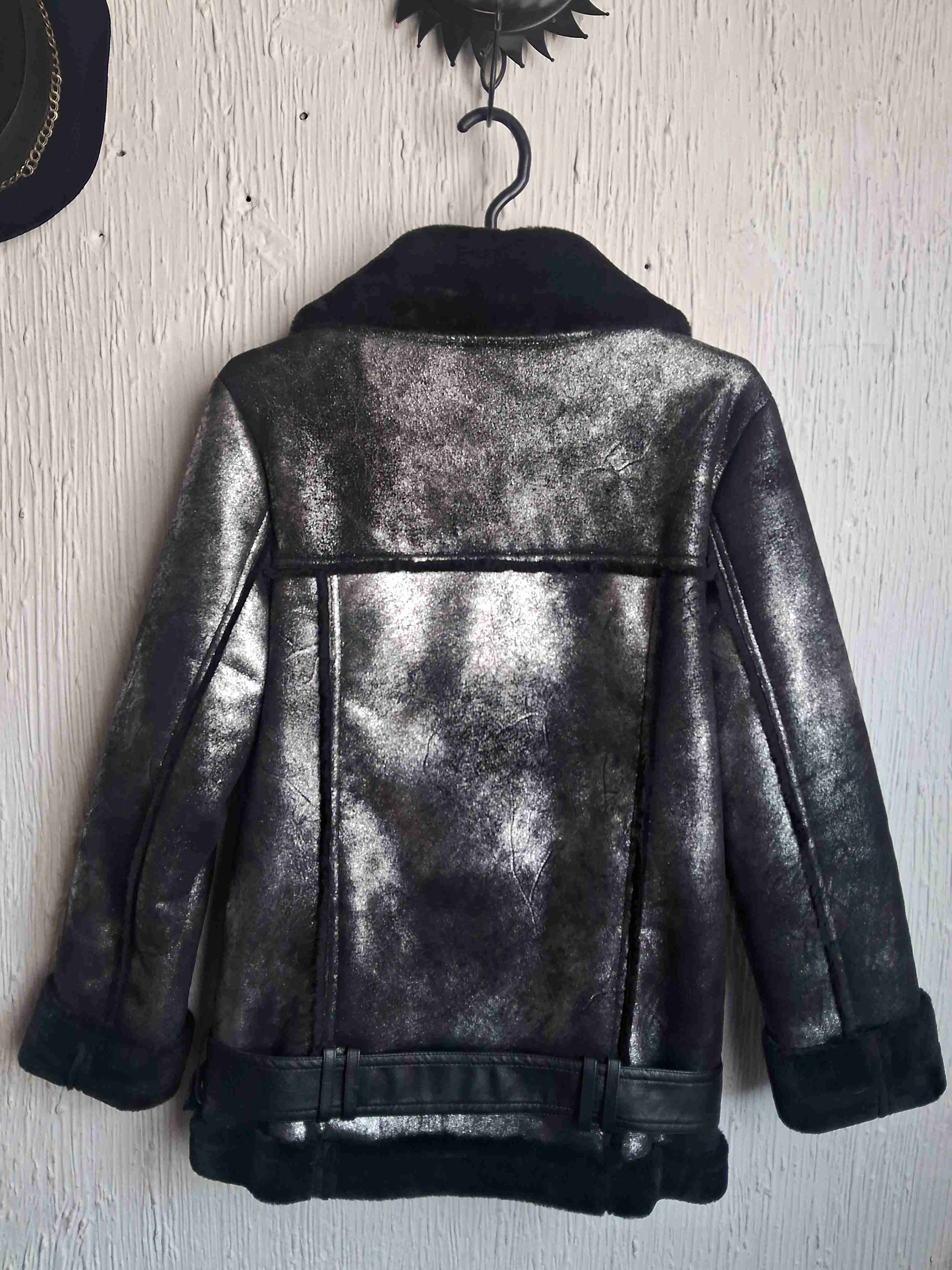 Chaqueta de ecocuero Americanino - miniatura 4