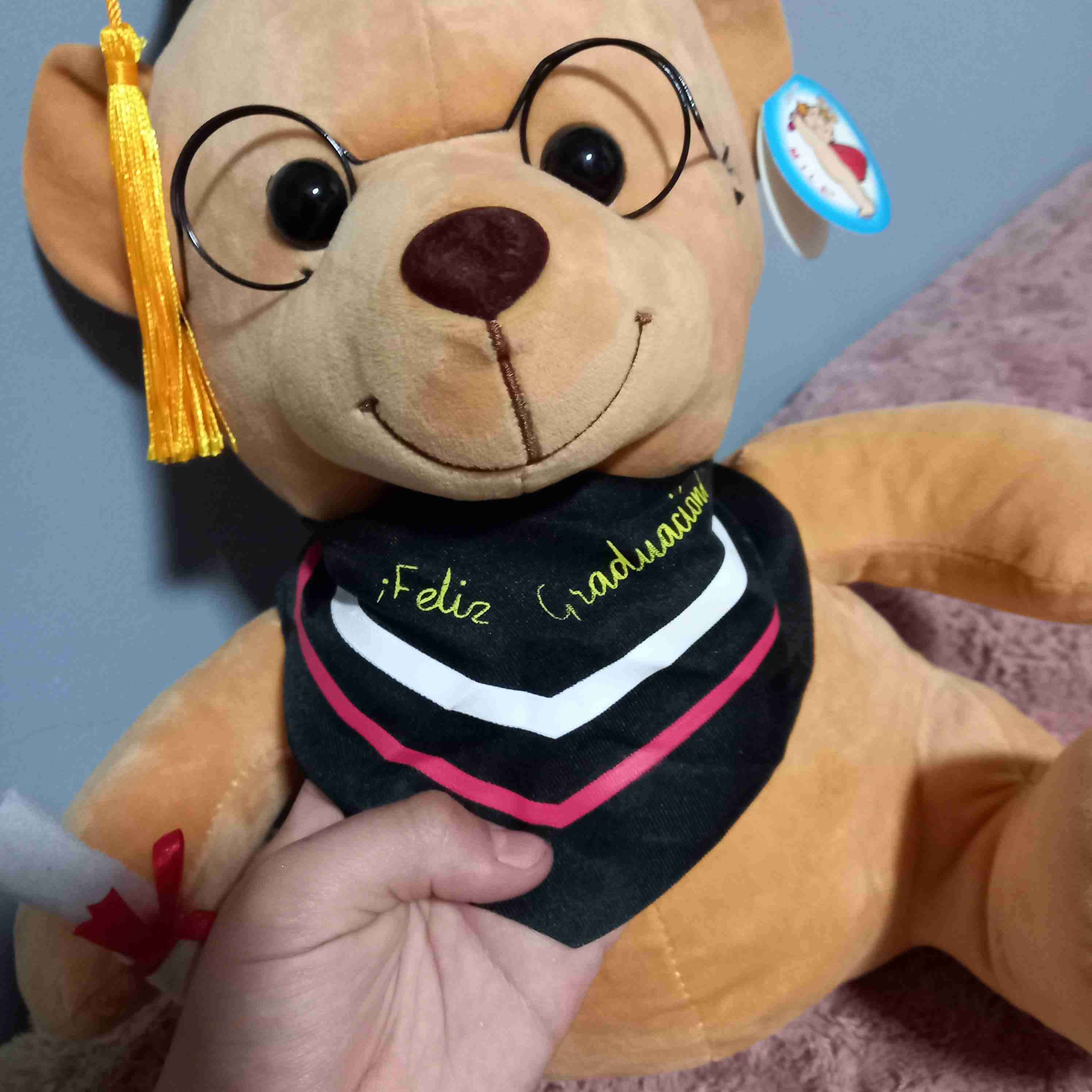 Oso de peluche graduación - miniatura 2