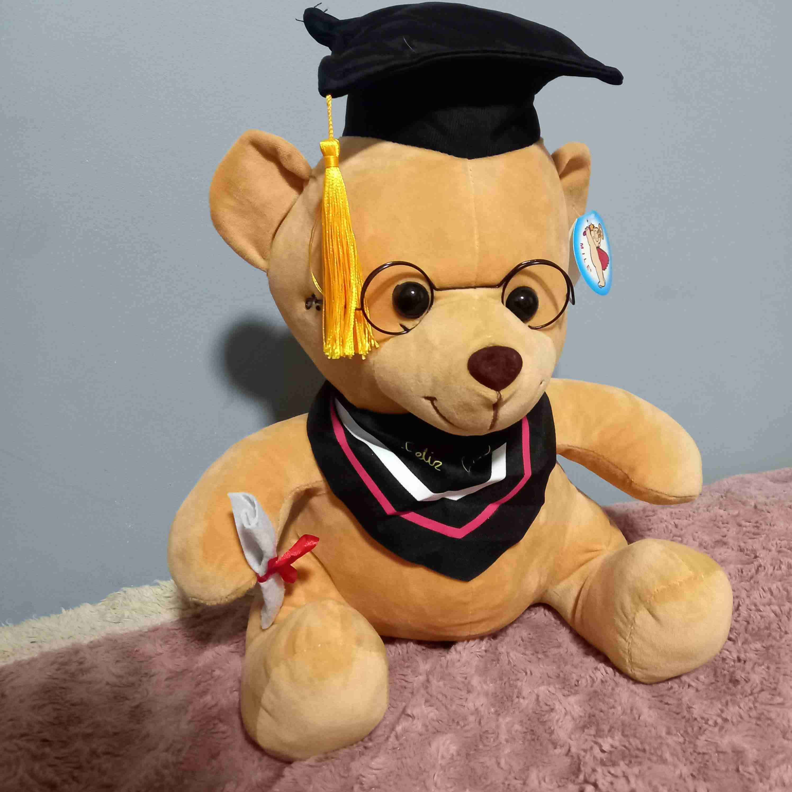 Oso de peluche graduación - miniatura 5