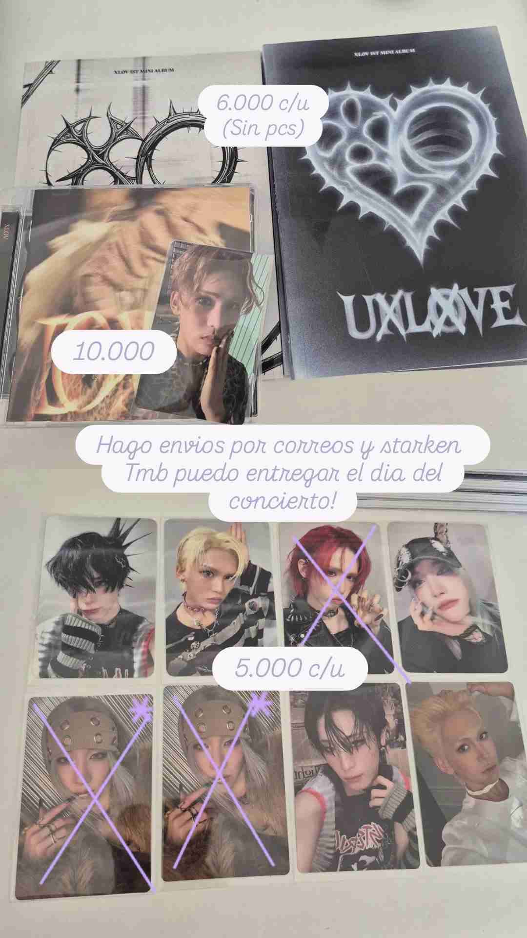 Álbumes de kpop y photocards