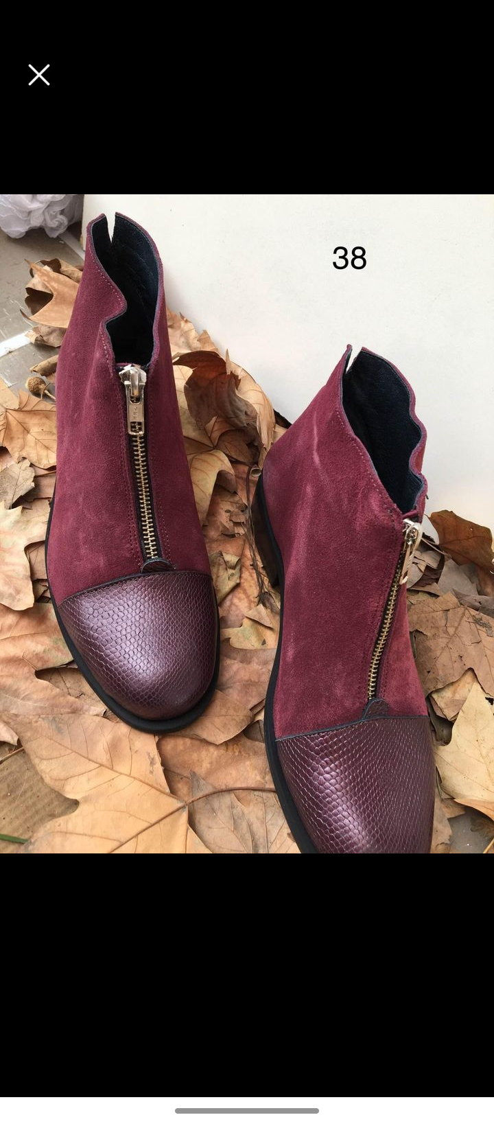 Botines negros con cierre metálico - 2