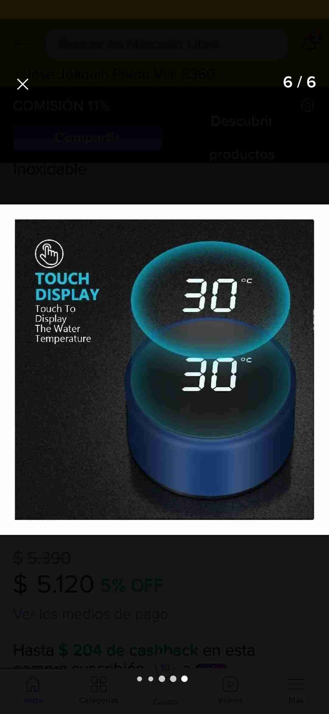 Termo digital touch - miniatura 2