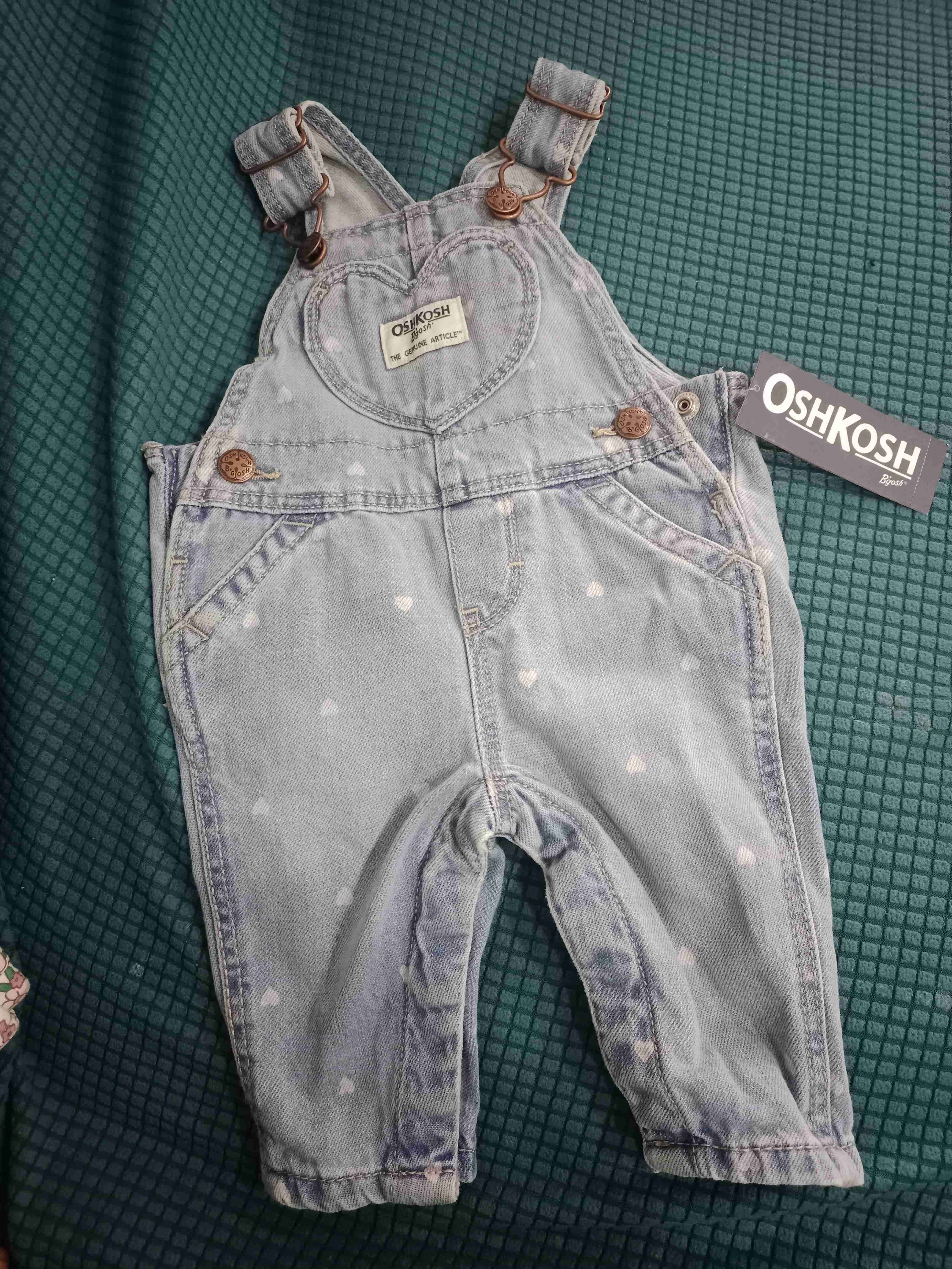 Jardinera de mezclilla infantil - 3