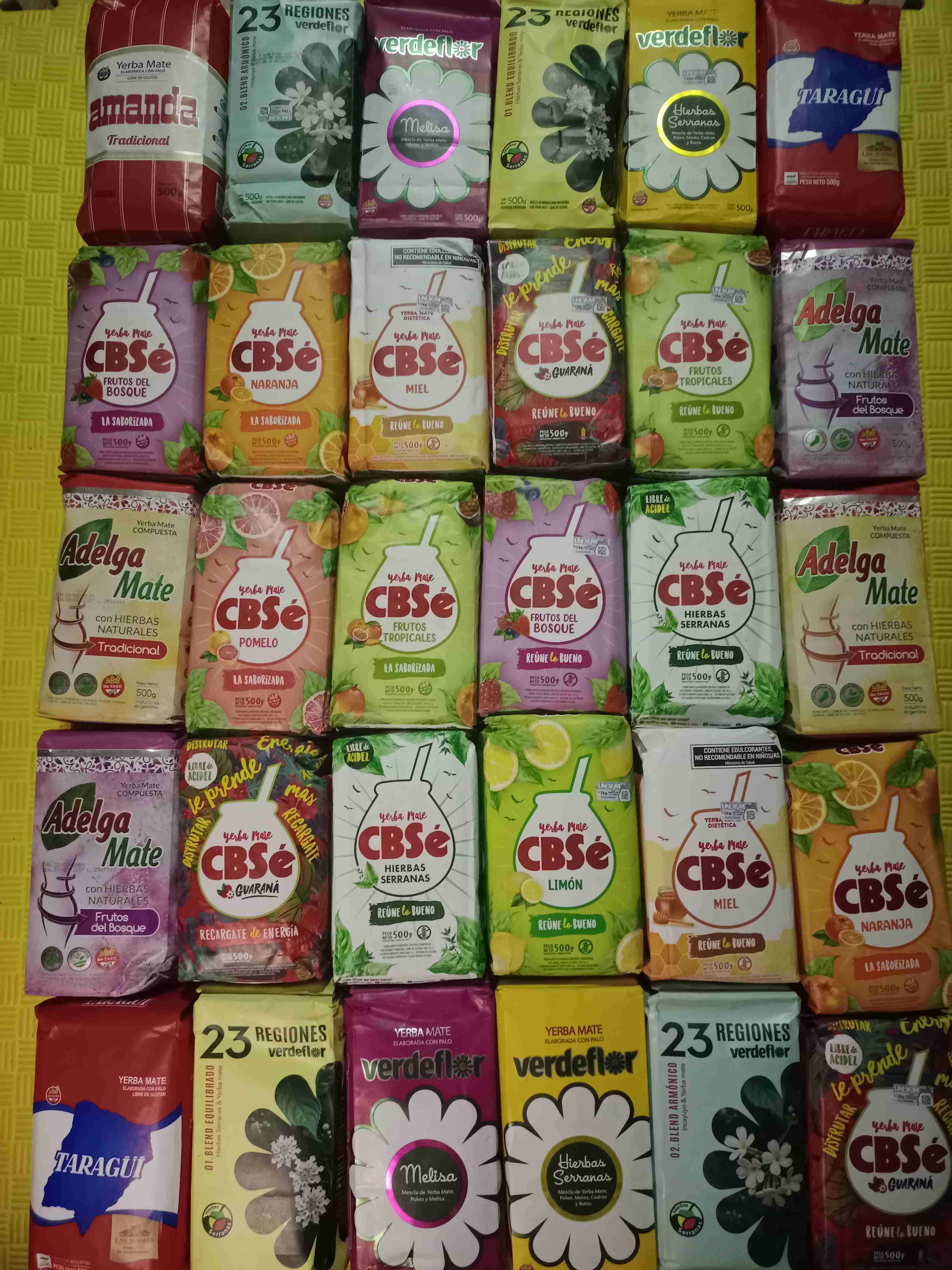 YERBA MATE 🧉 distintas marcas y sabores
