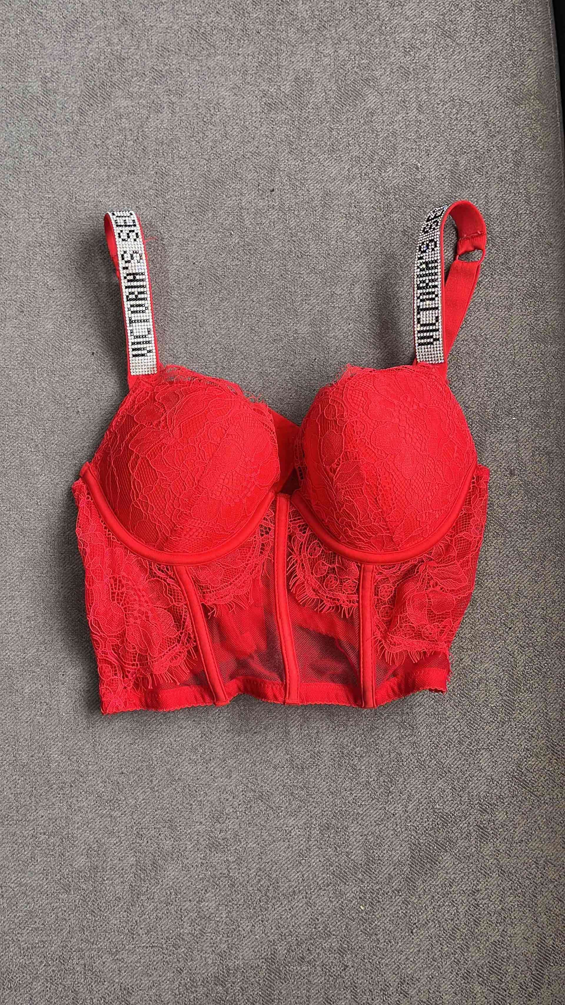 Corset rojo encaje