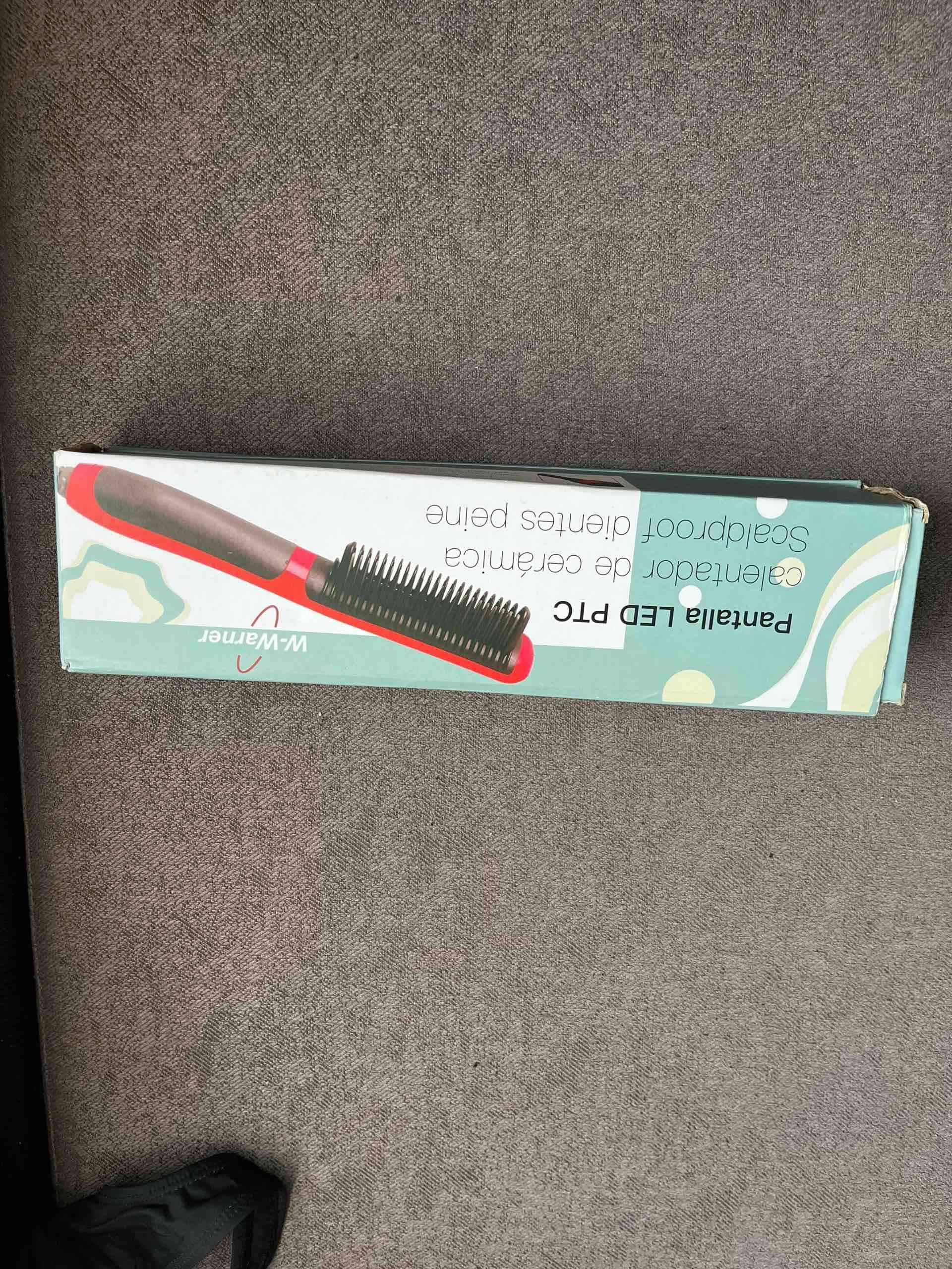 Cepillo alisador cerámico LED