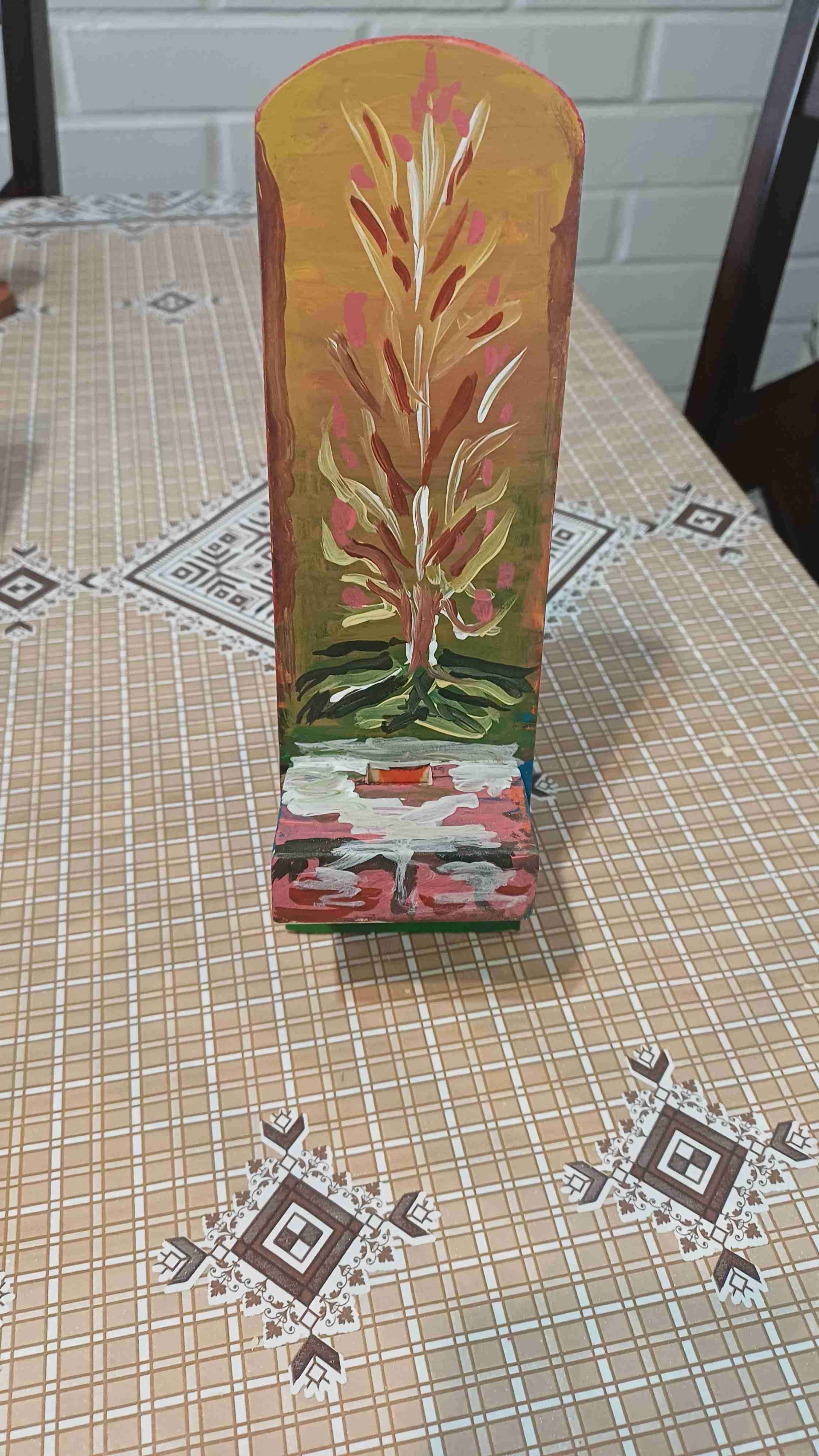 Porta celular pintado a mano - 2