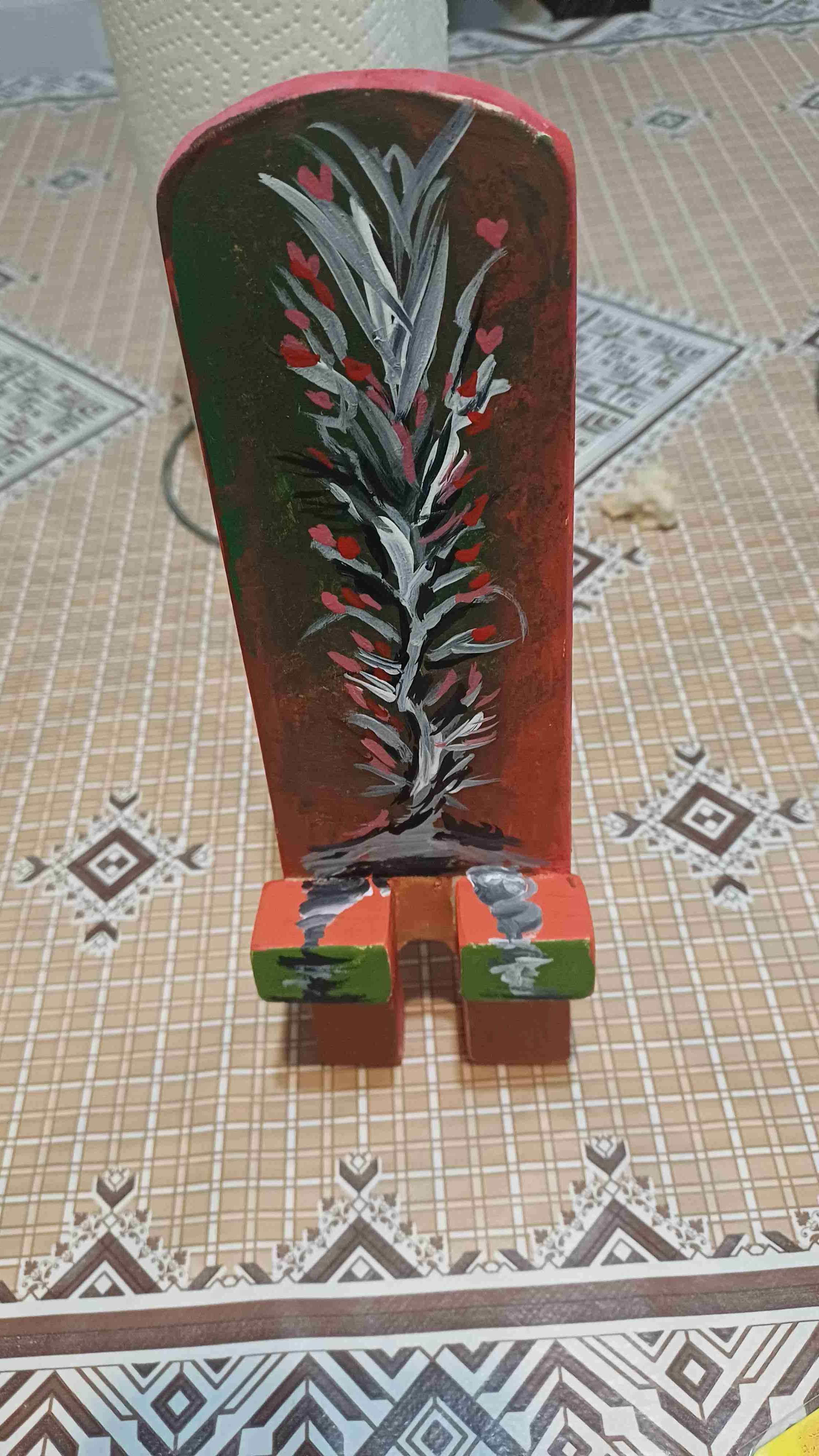 Porta celular pintado a mano - 4