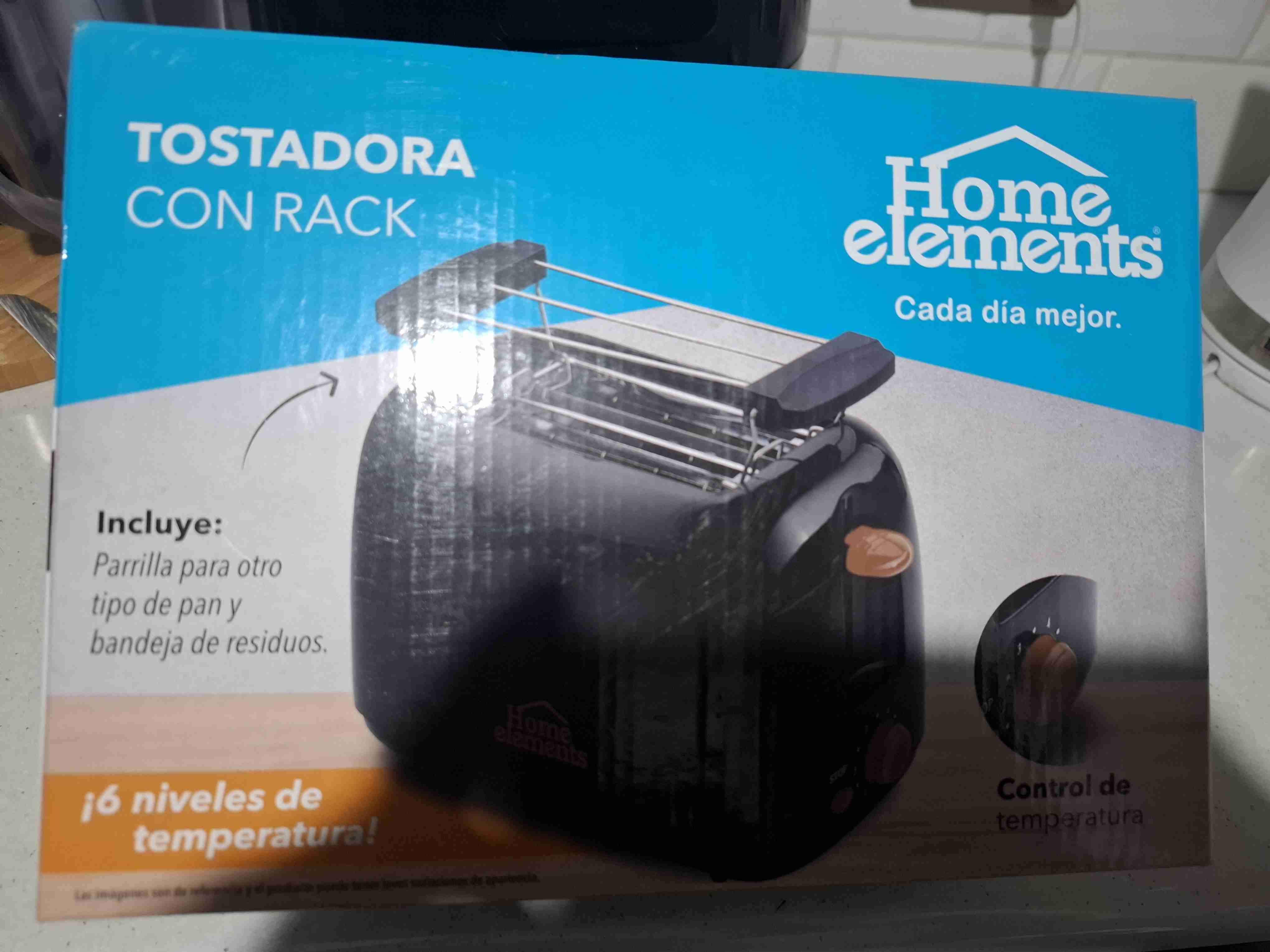 Tostadora con rack Home Elements - miniatura 1