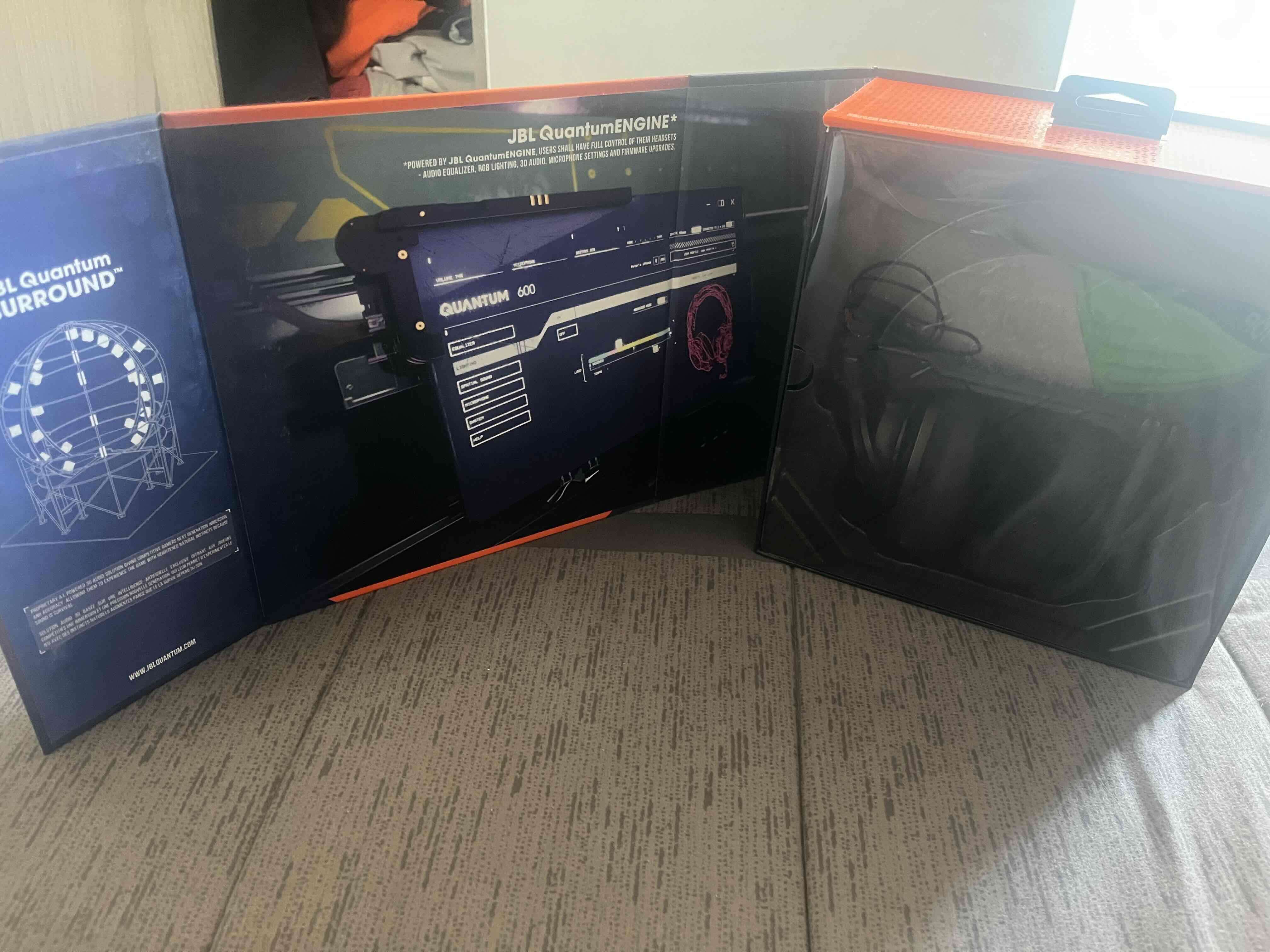 Auriculares JBL Quantum 600 negros - miniatura 2