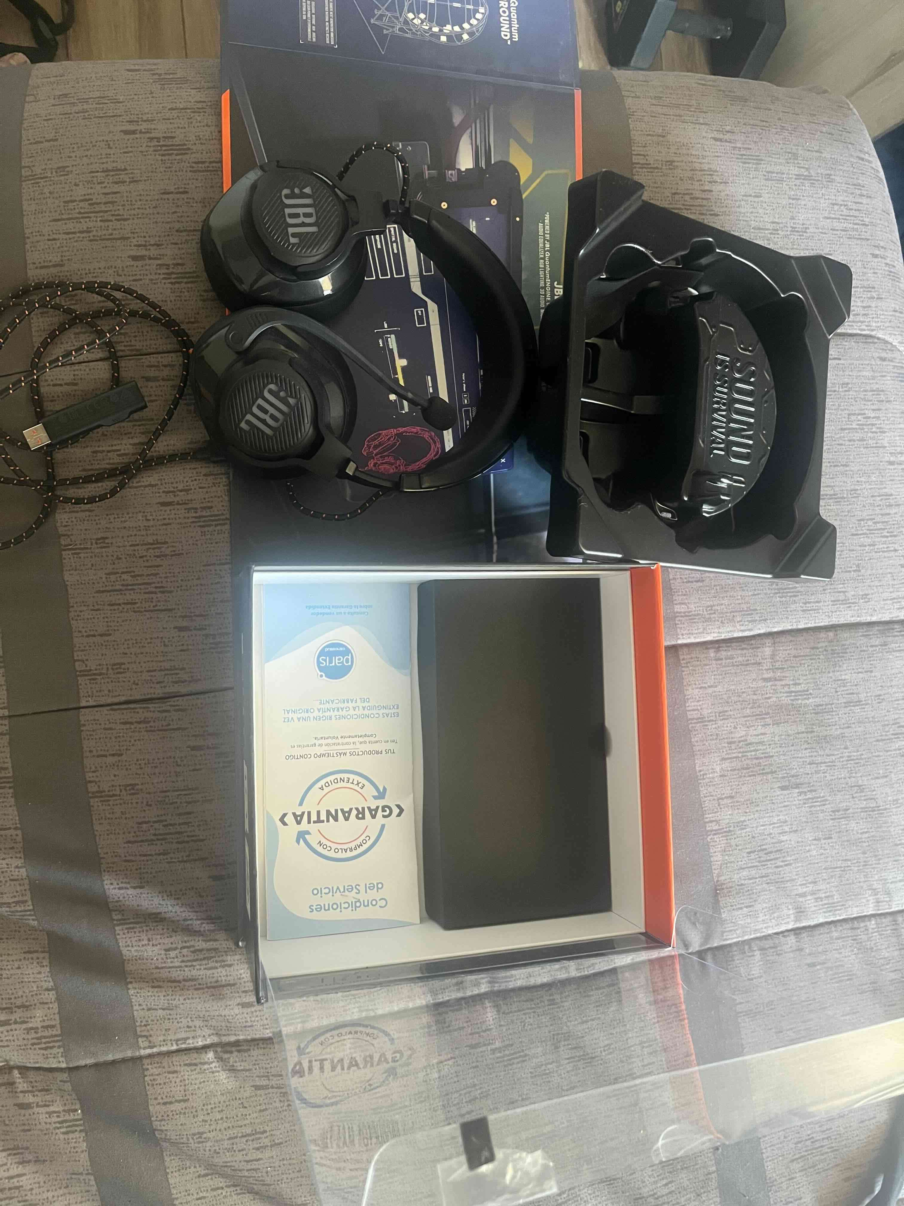 Auriculares JBL Quantum 600 negros - miniatura 3