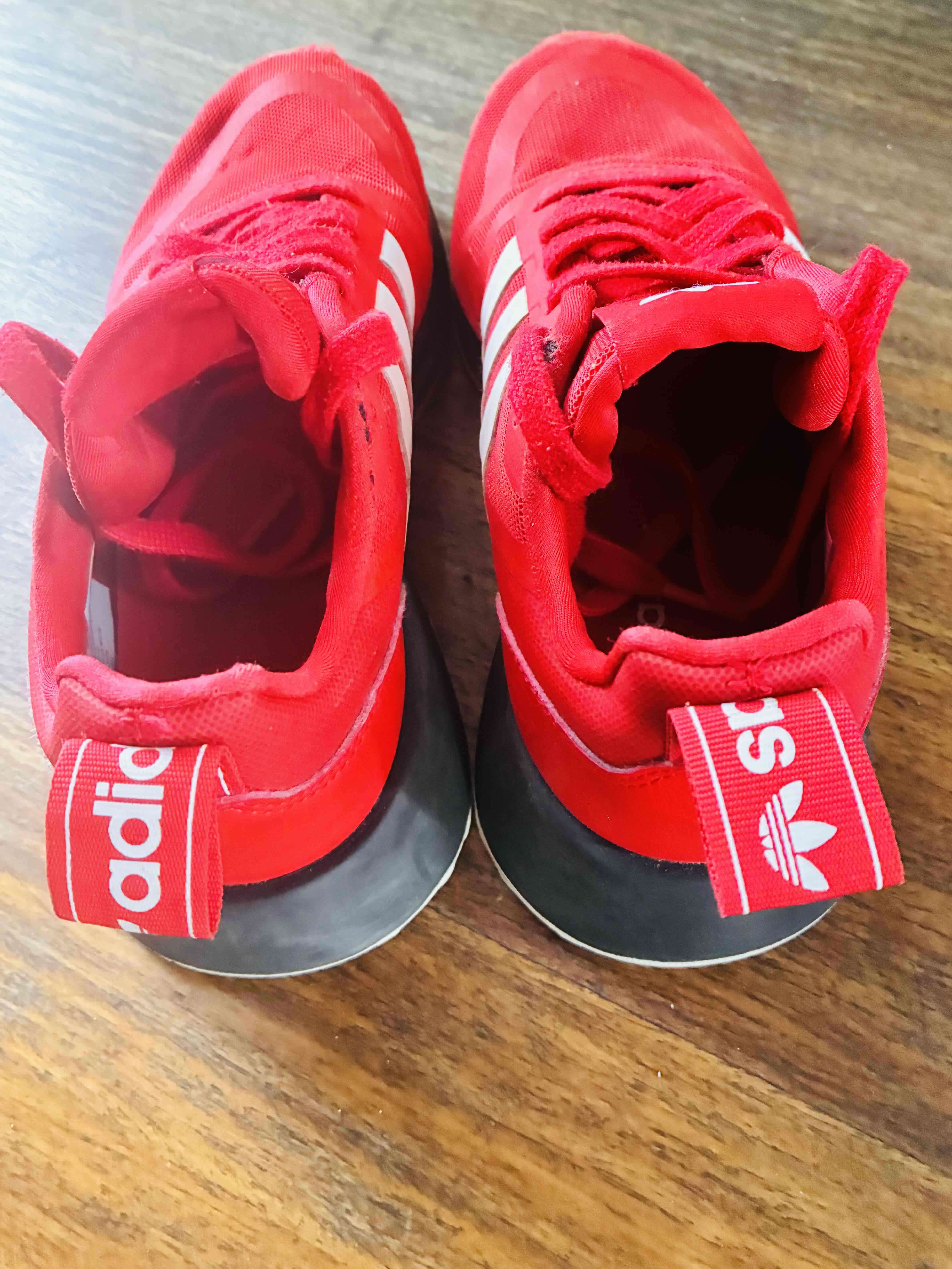 Zapatillas rojas Adidas deportivas - miniatura 3