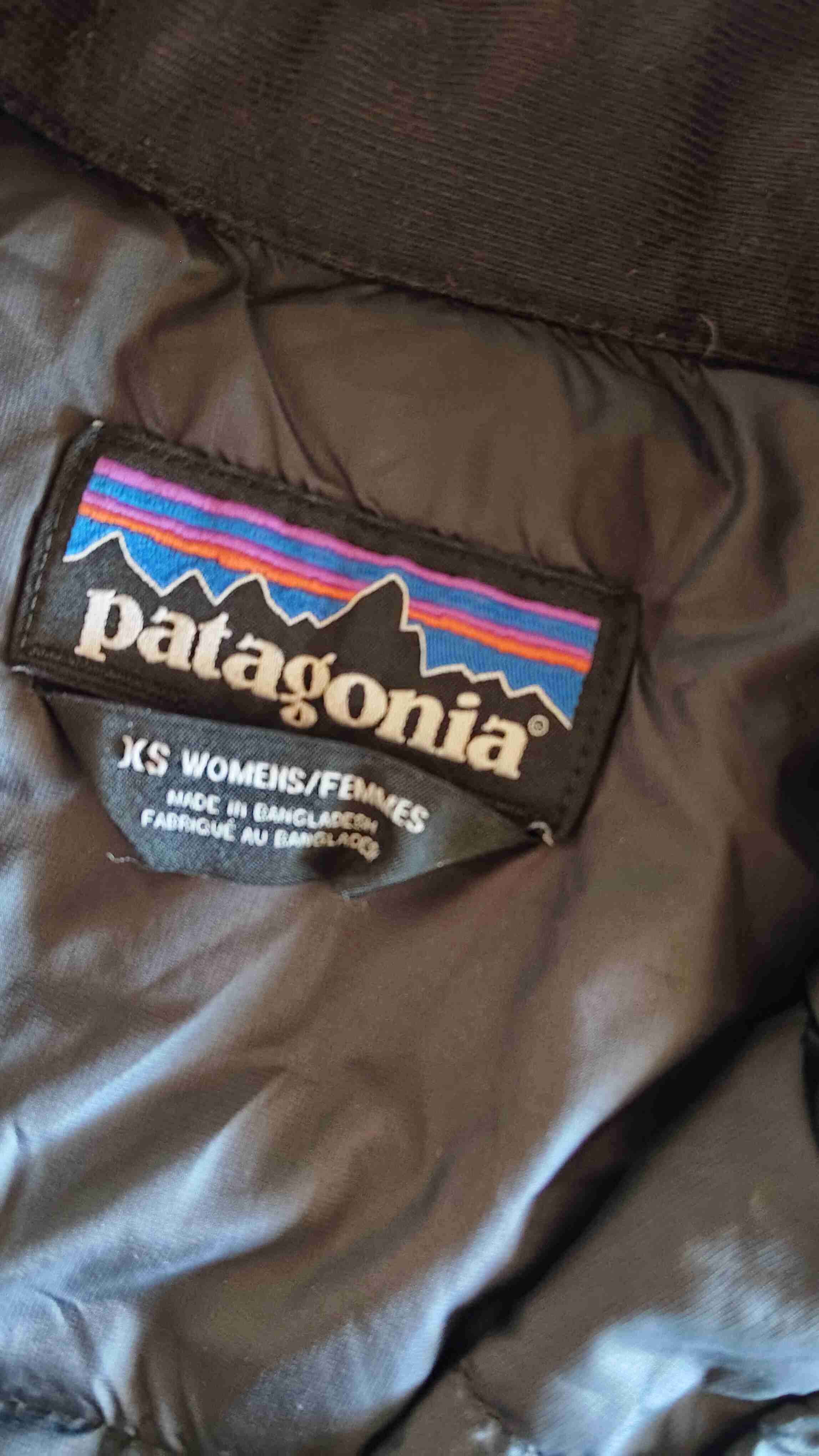 Parka Mujer Negra Patagonia - miniatura 2