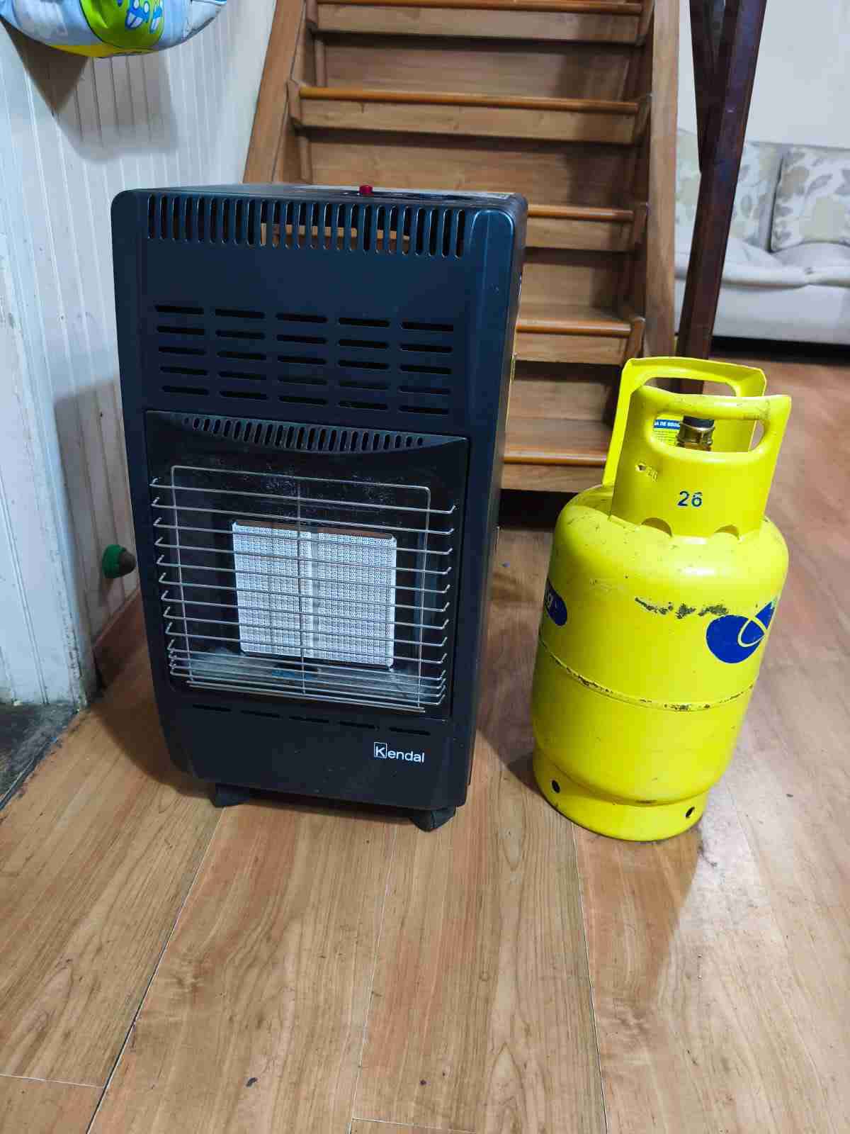 Estufa a gas con balón