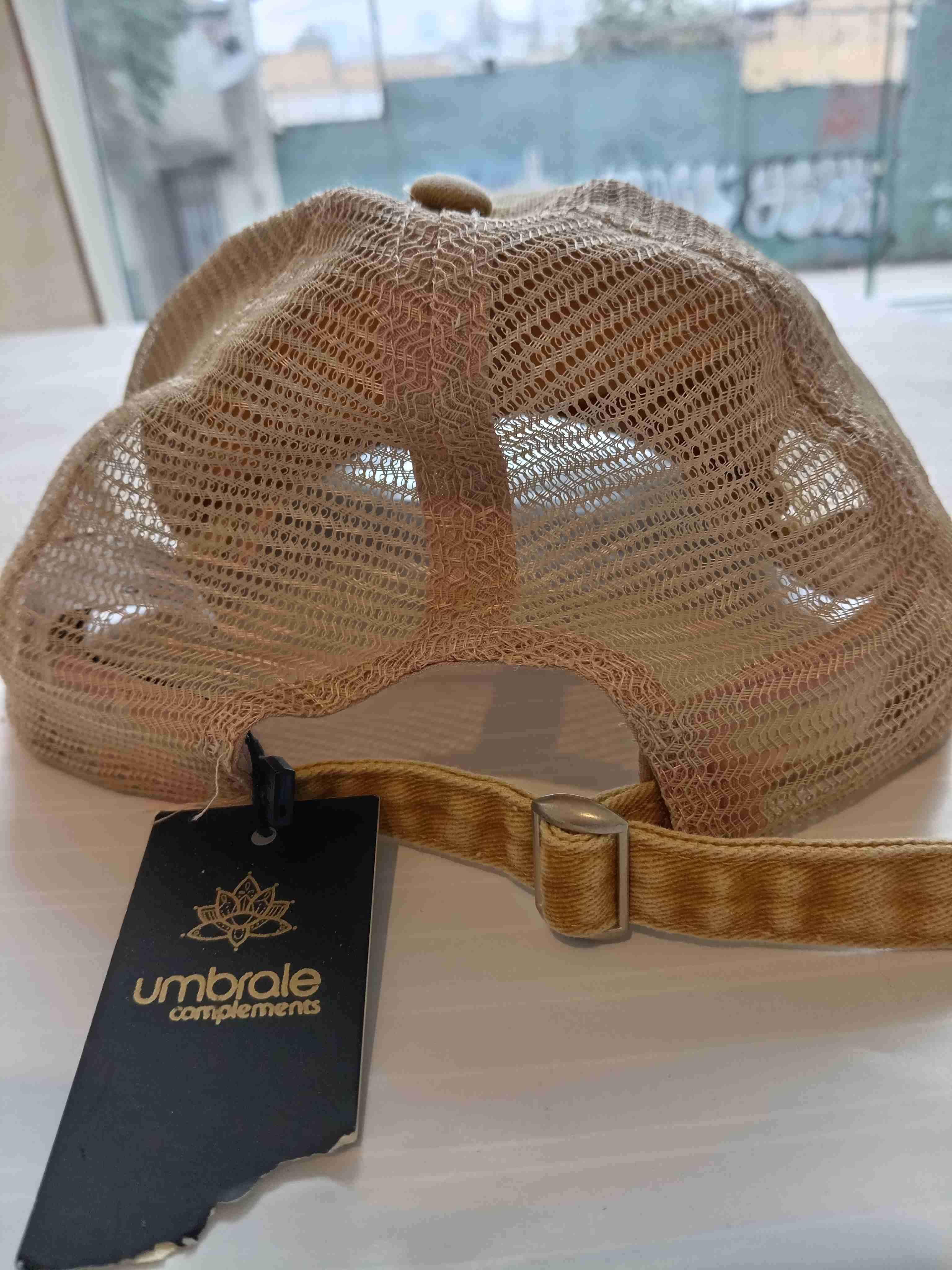 Gorra beige desgastada - 3