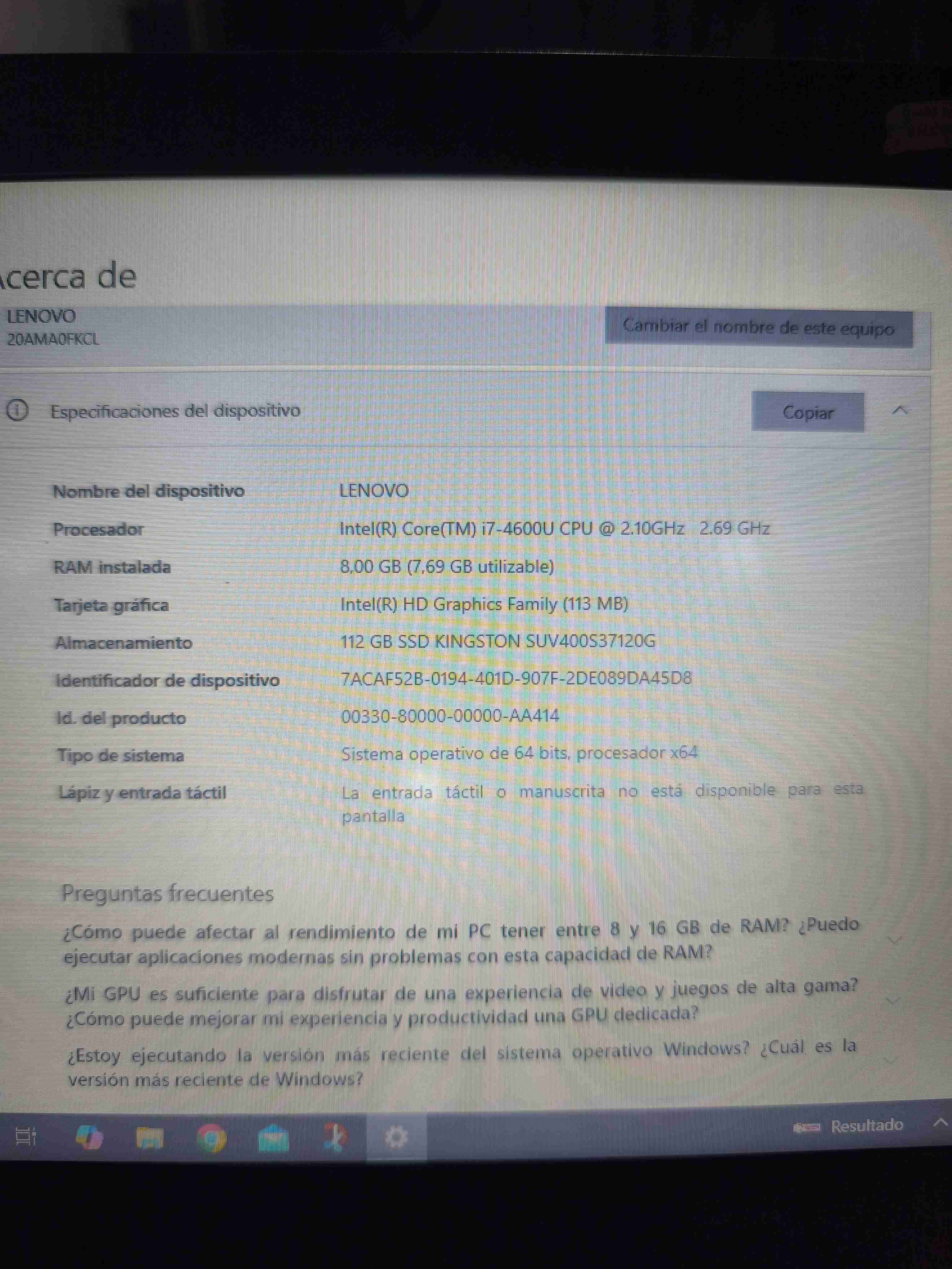 Portátil Lenovo ThinkPad usado - 5