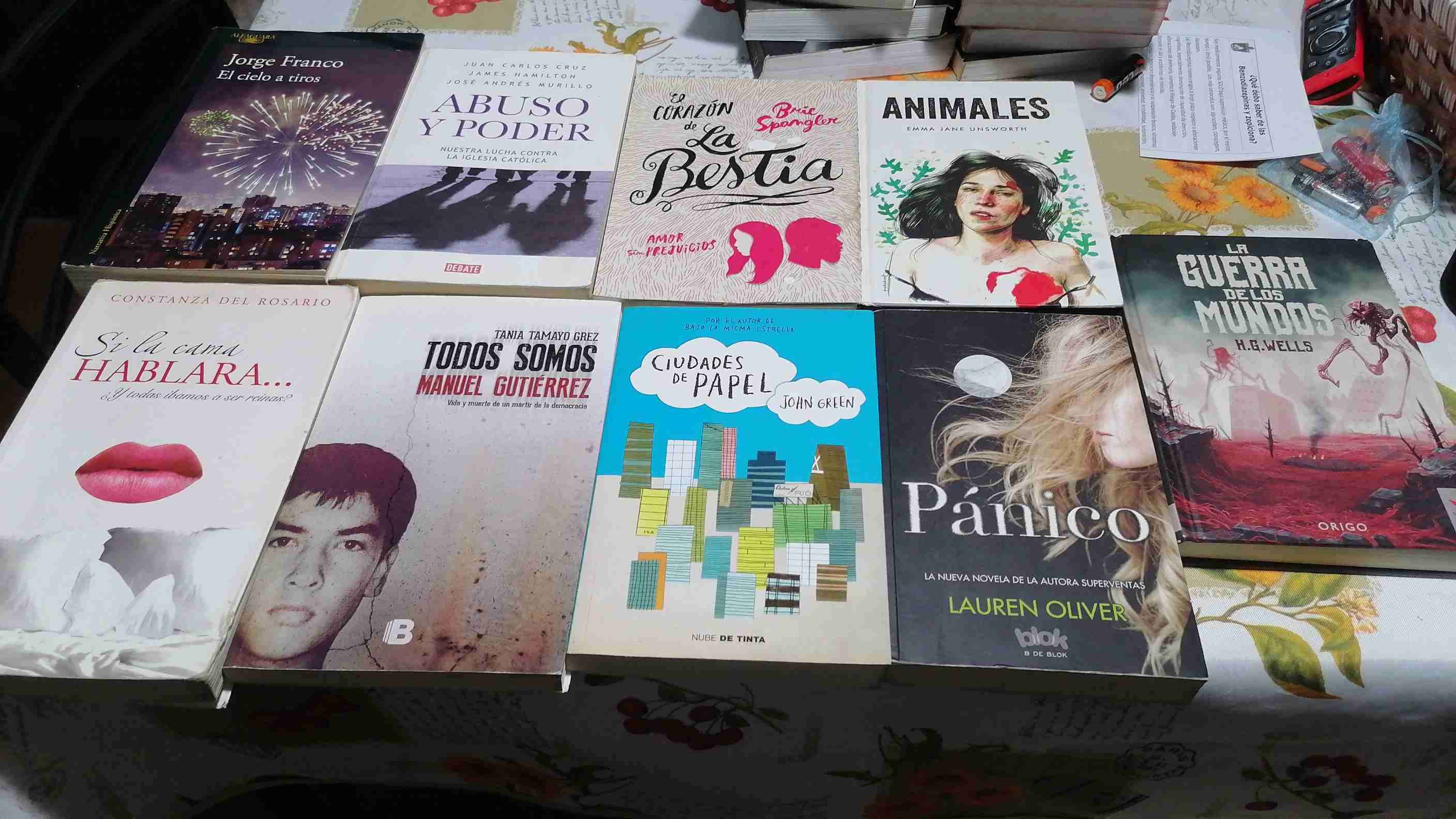 Lote de libros variados