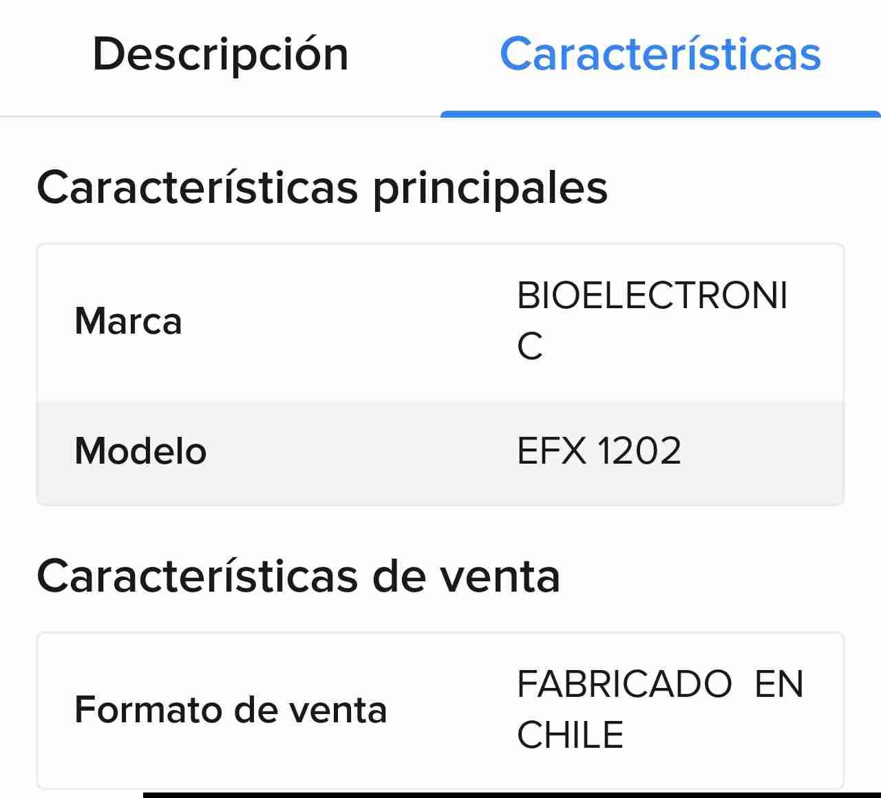 Electroestimulador Efx1202 con ocho placas - 3
