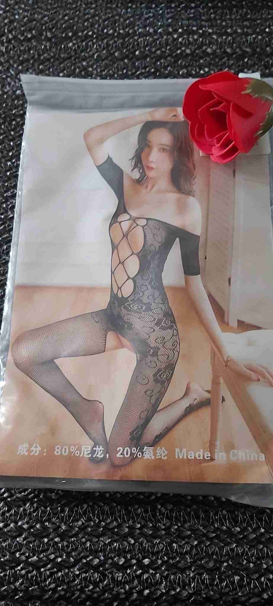 Body de encaje negro sin espalda - miniatura 1