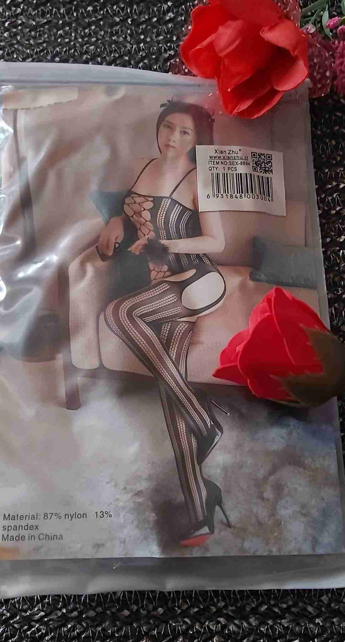 Body de encaje negro sin espalda - miniatura 4