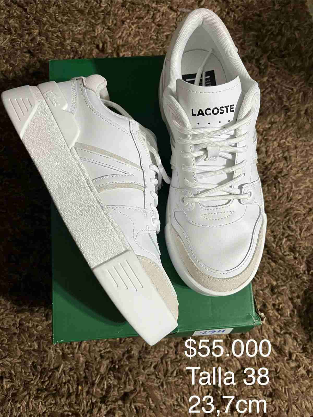 Zapatillas blancas Lacoste talla 38