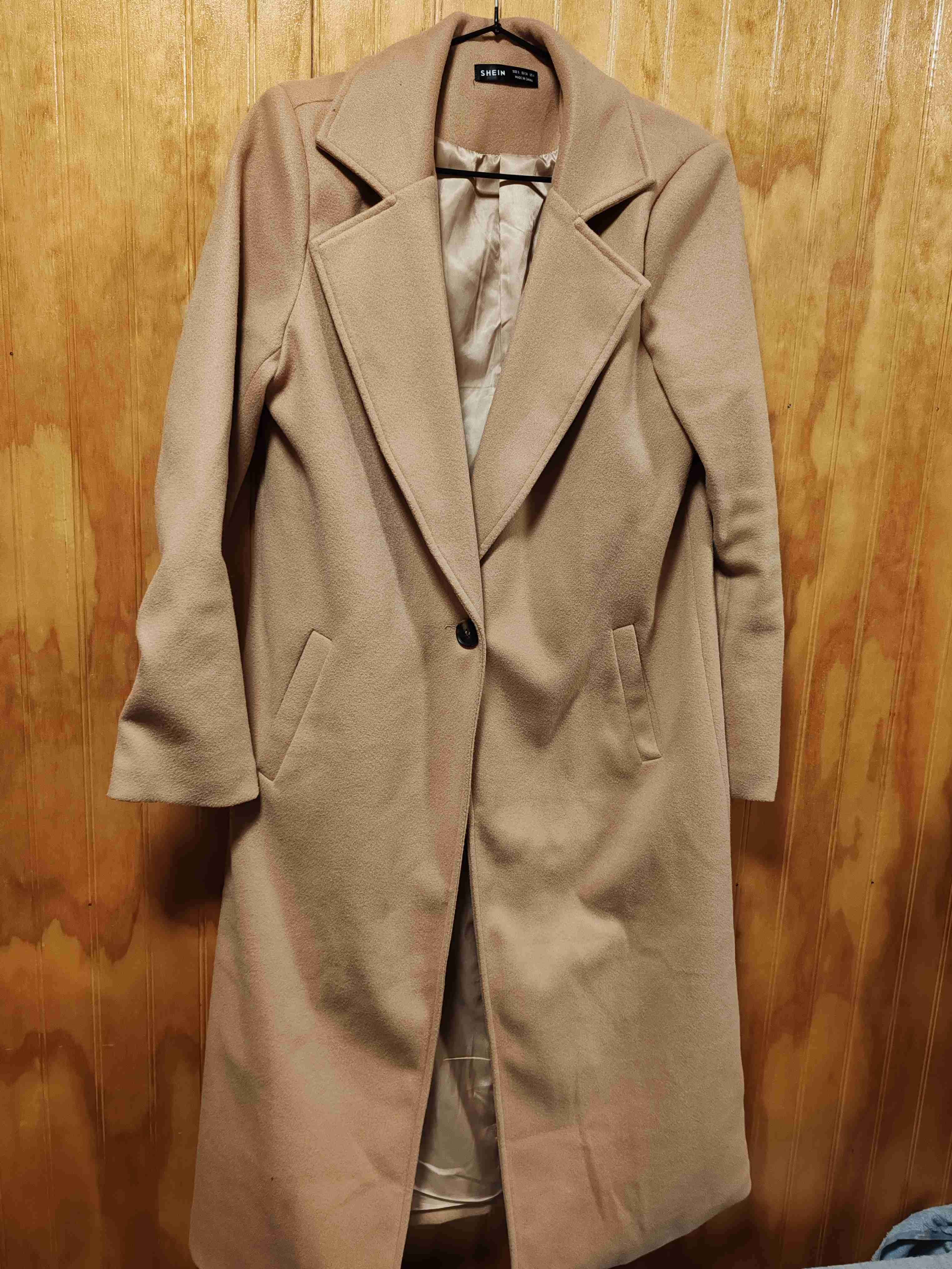 Abrigo camel SHEIN - 1