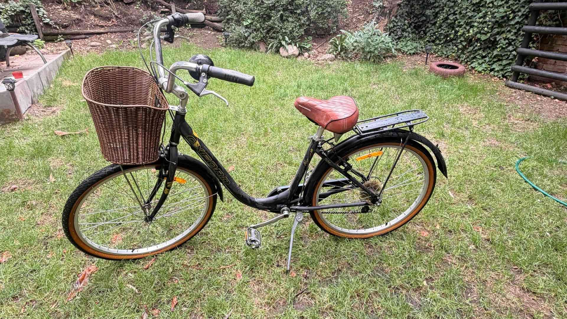 Bicicleta Oxford vintage con canasto - miniatura 1