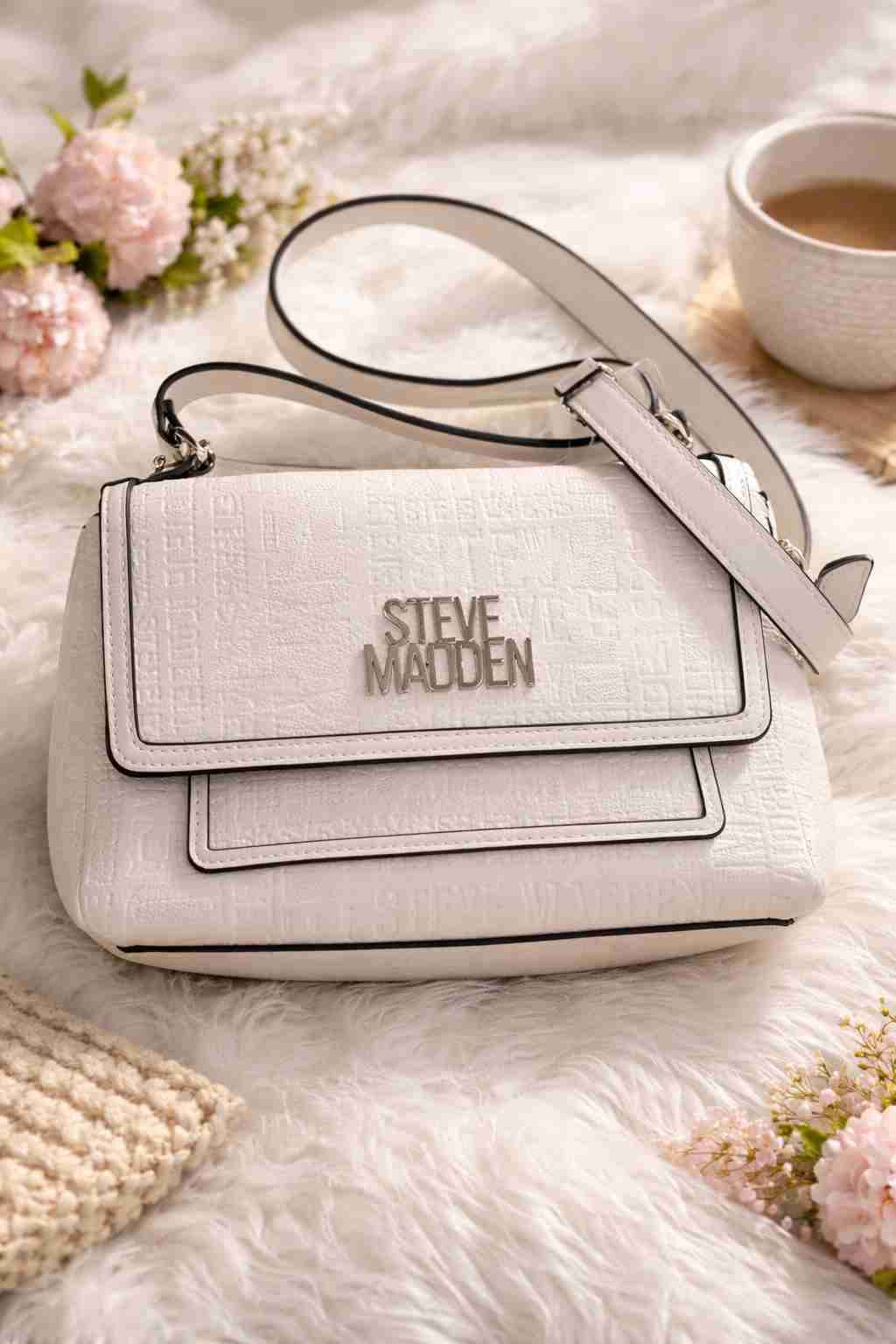 Cartera blanca Steve Madden