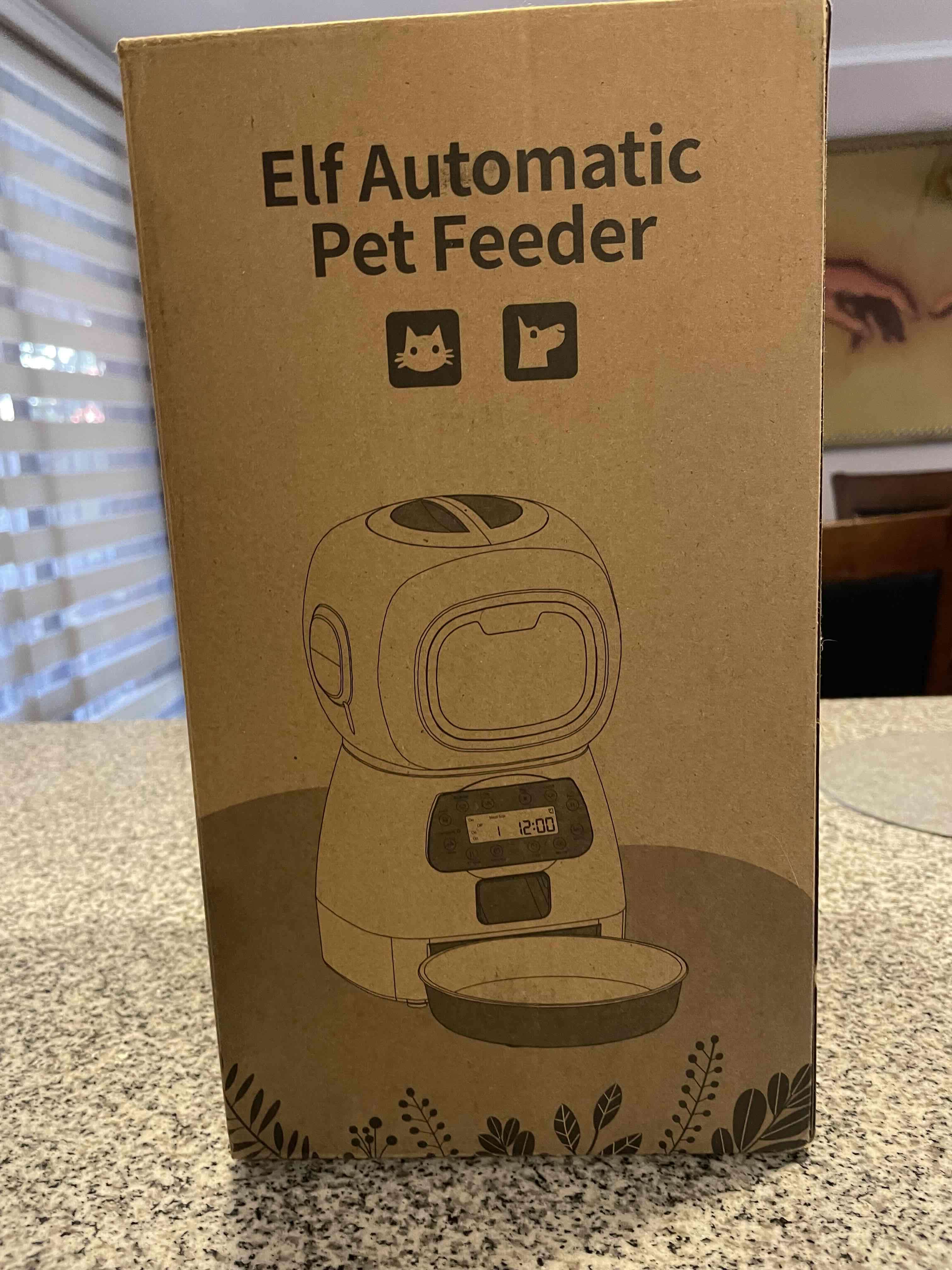 Comedero automático para mascotas Elf