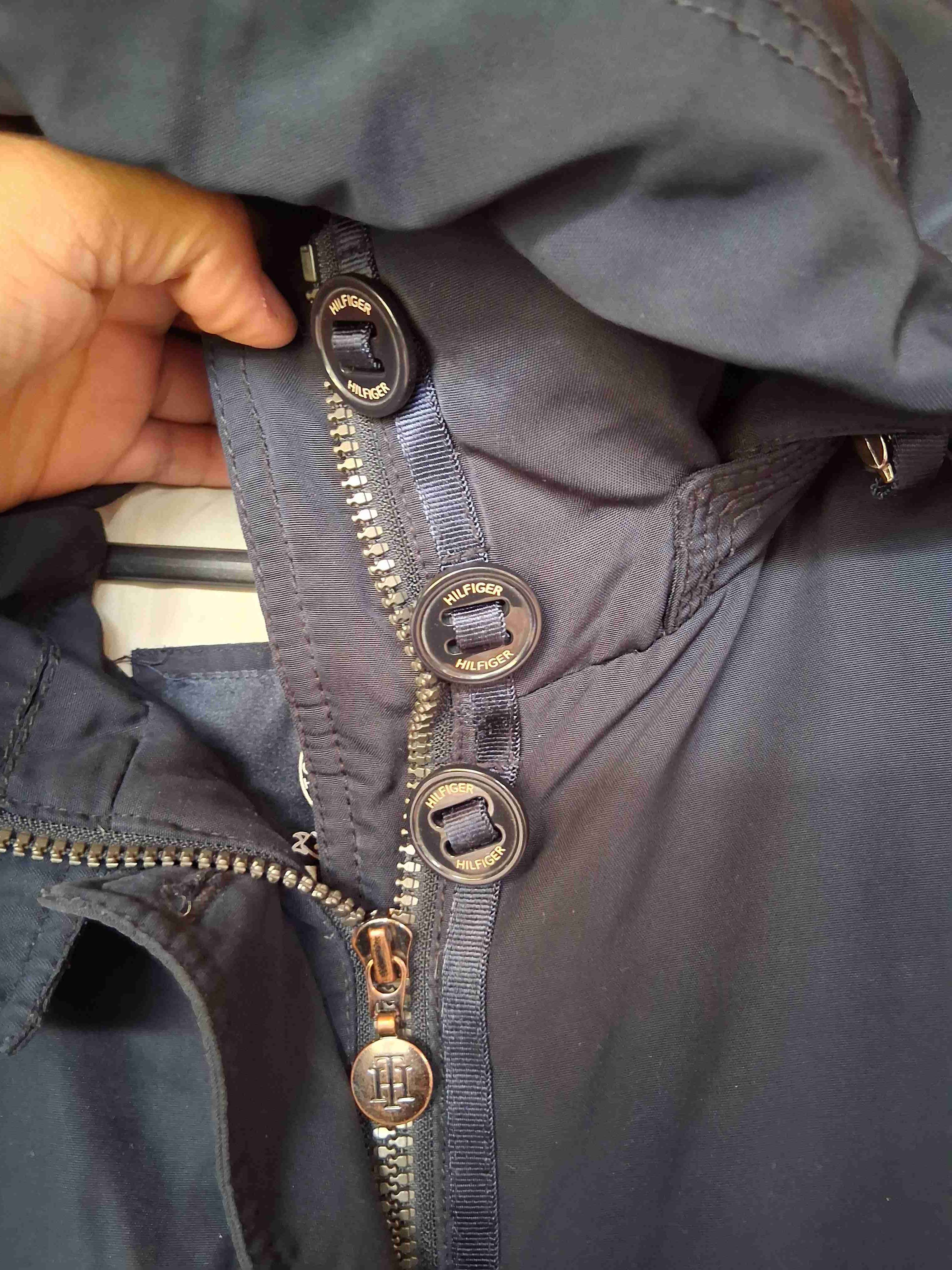 Abrigo Azul con capucha - miniatura 4