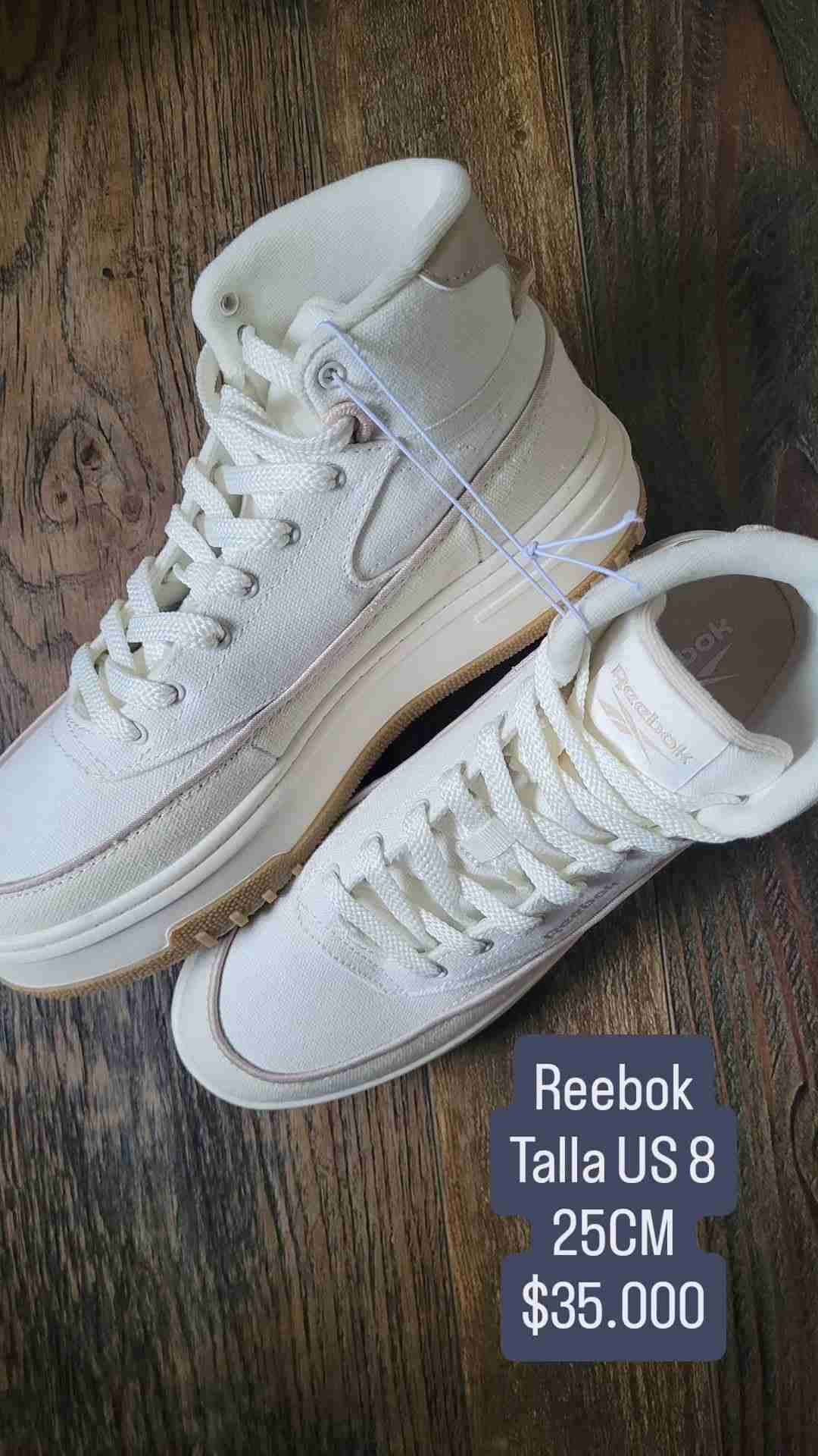 Zapatillas Reebok blancas talla 8