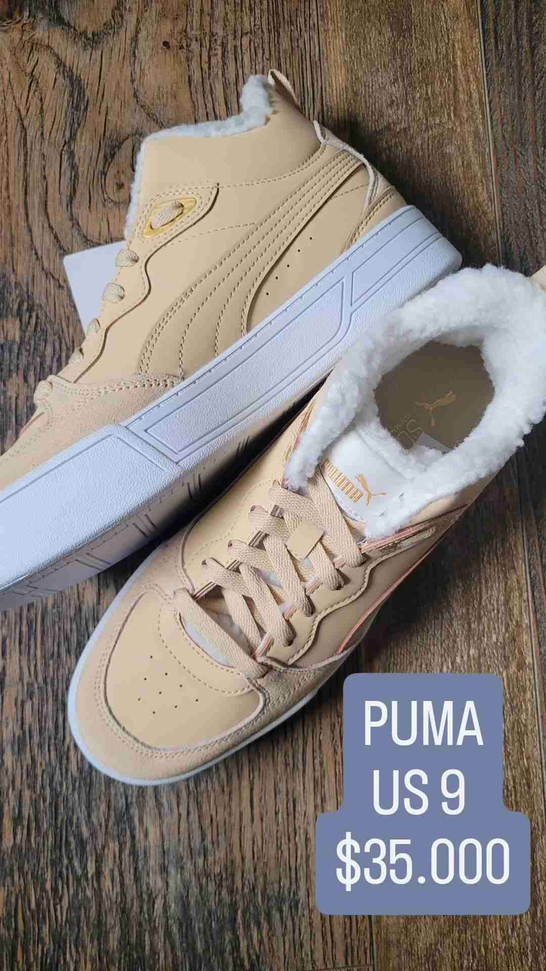 Zapatillas PUMA beige US 9 NUEVA