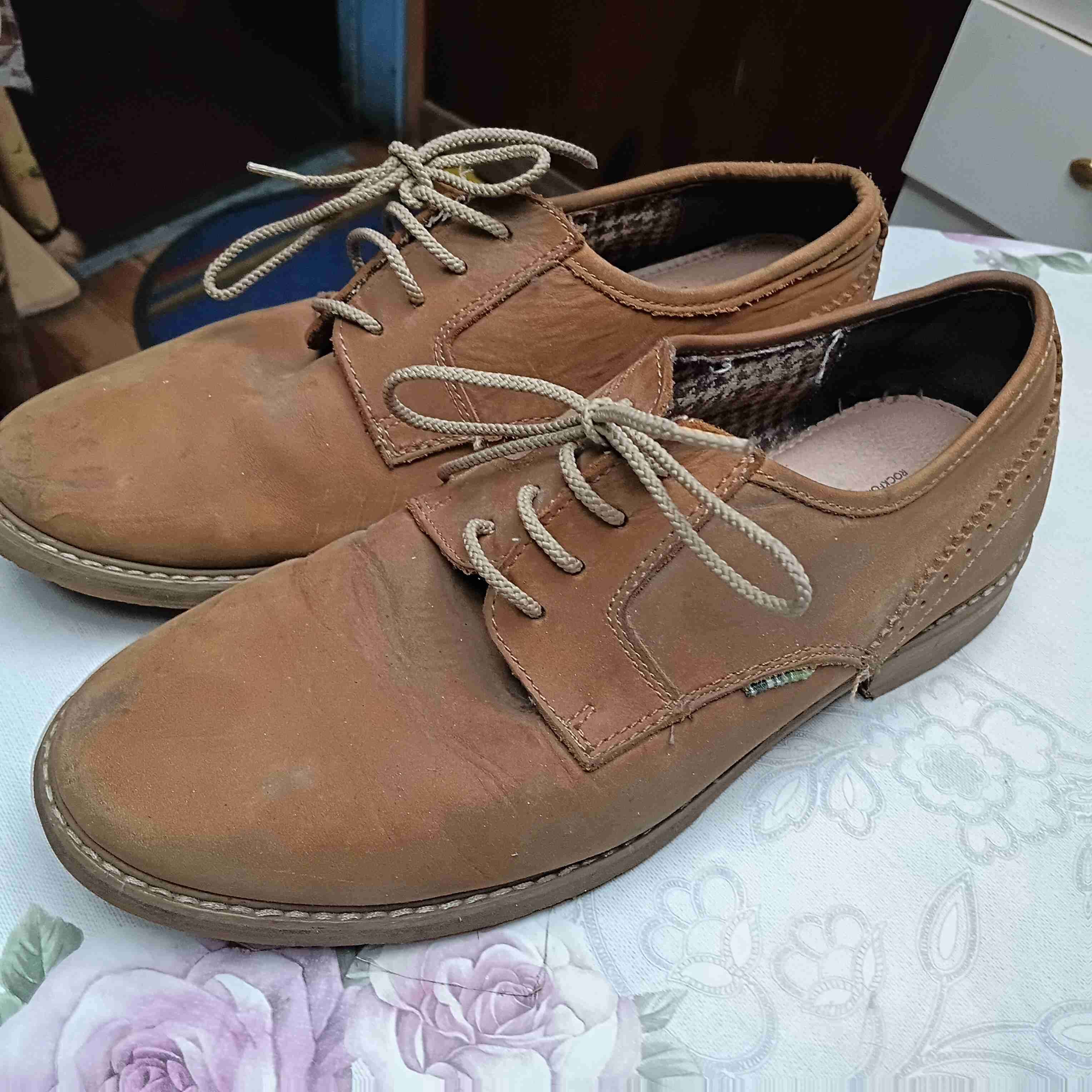 Zapatos de cuero RKF marrón - miniatura 2